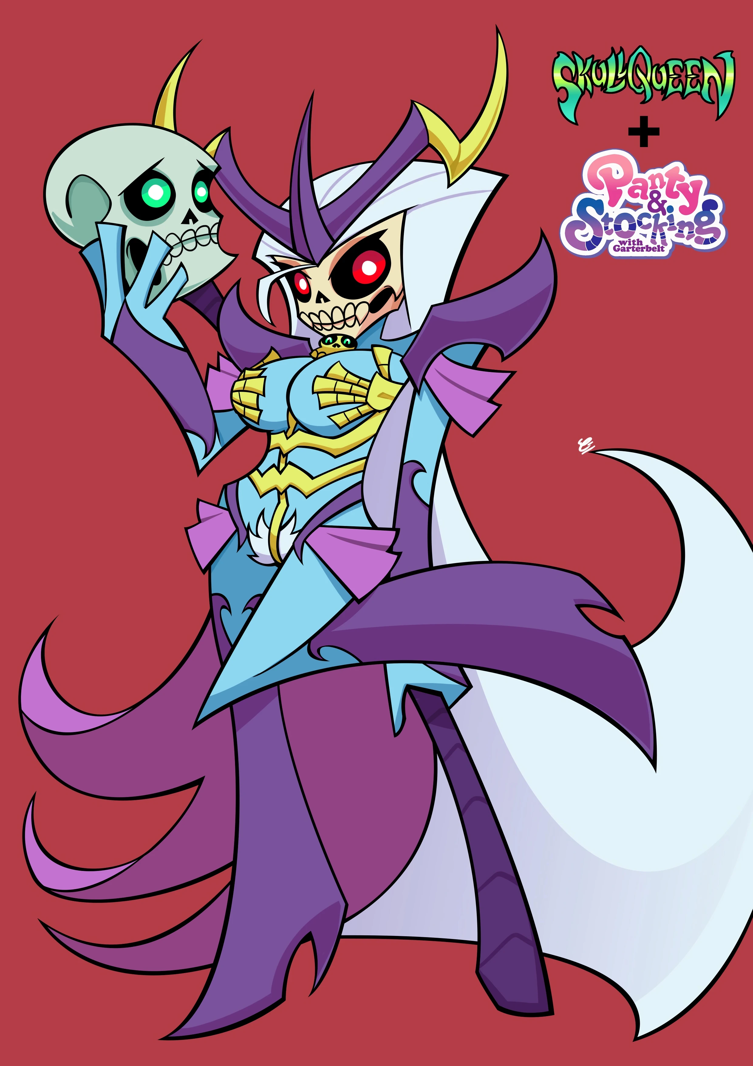 Skull Queen porn comic picture 115