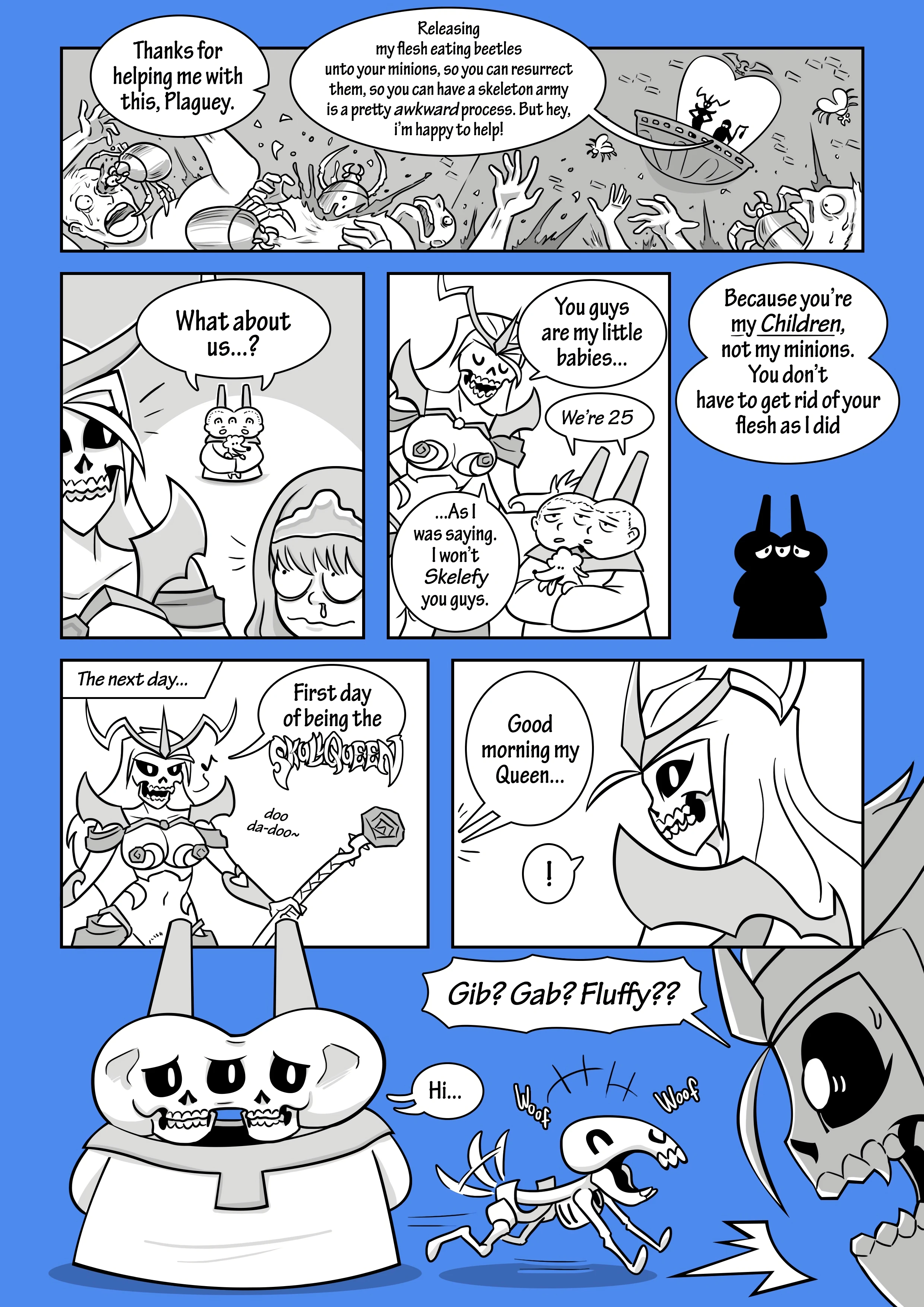 Skull Queen porn comic picture 119