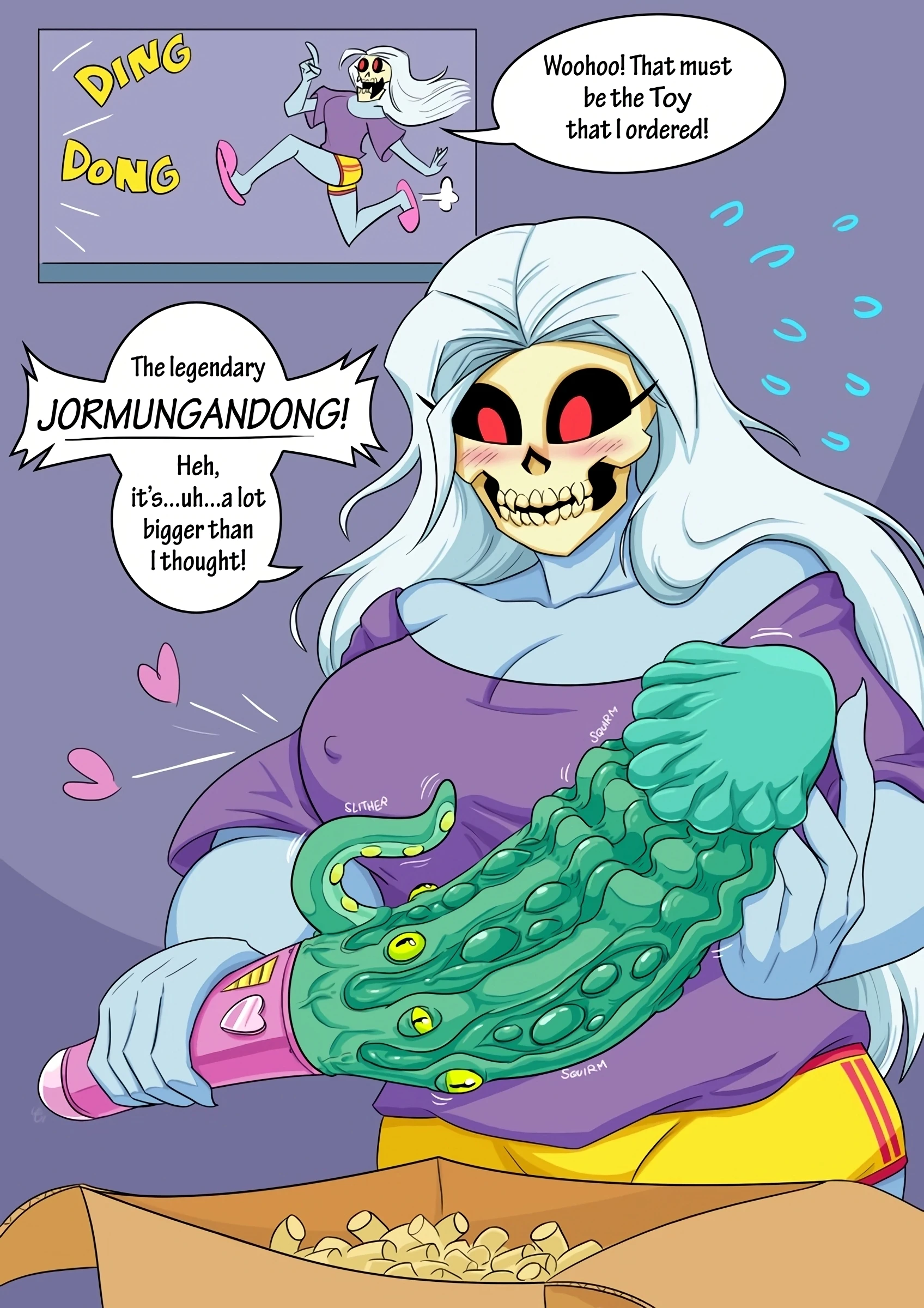 Skull Queen porn comic picture 12