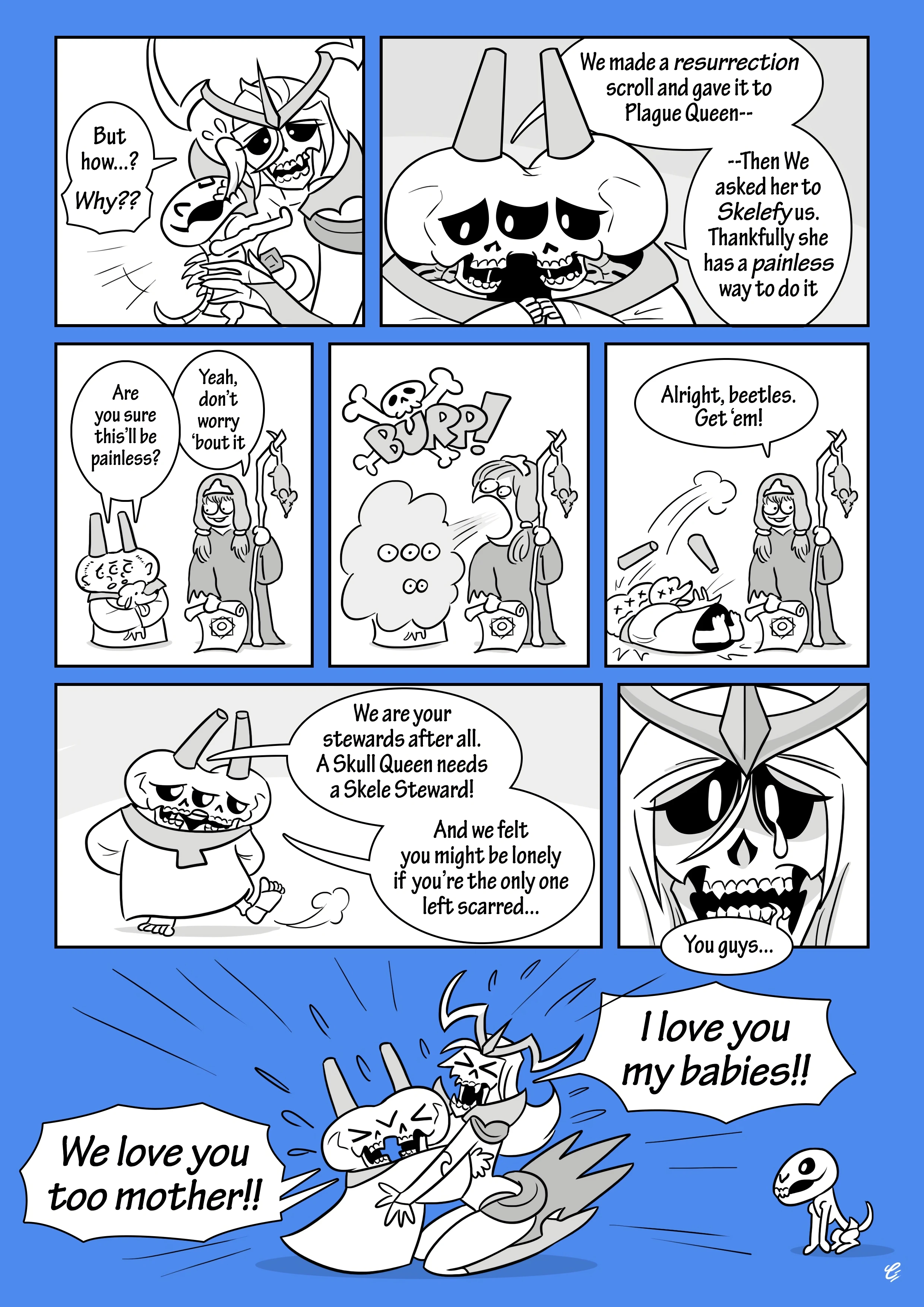 Skull Queen porn comic picture 120