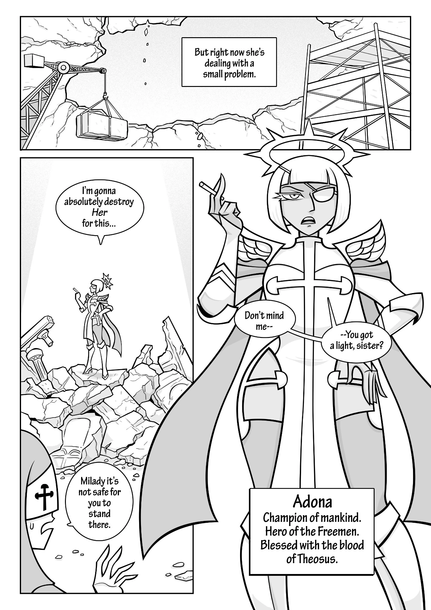 Skull Queen porn comic picture 128