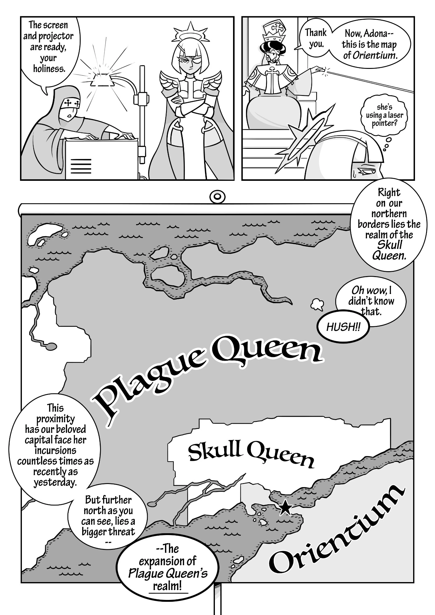 Skull Queen porn comic picture 131