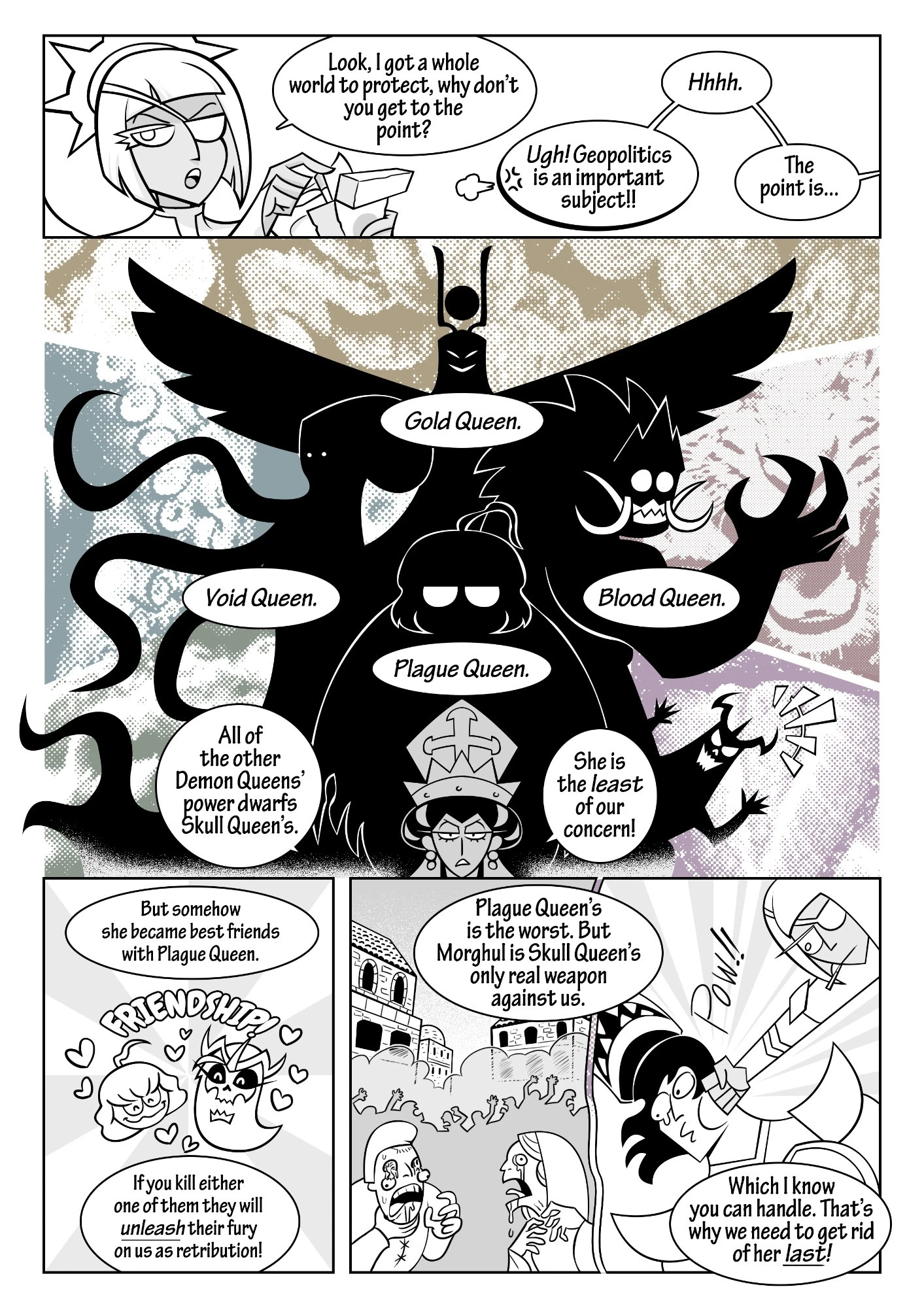 Skull Queen porn comic picture 132