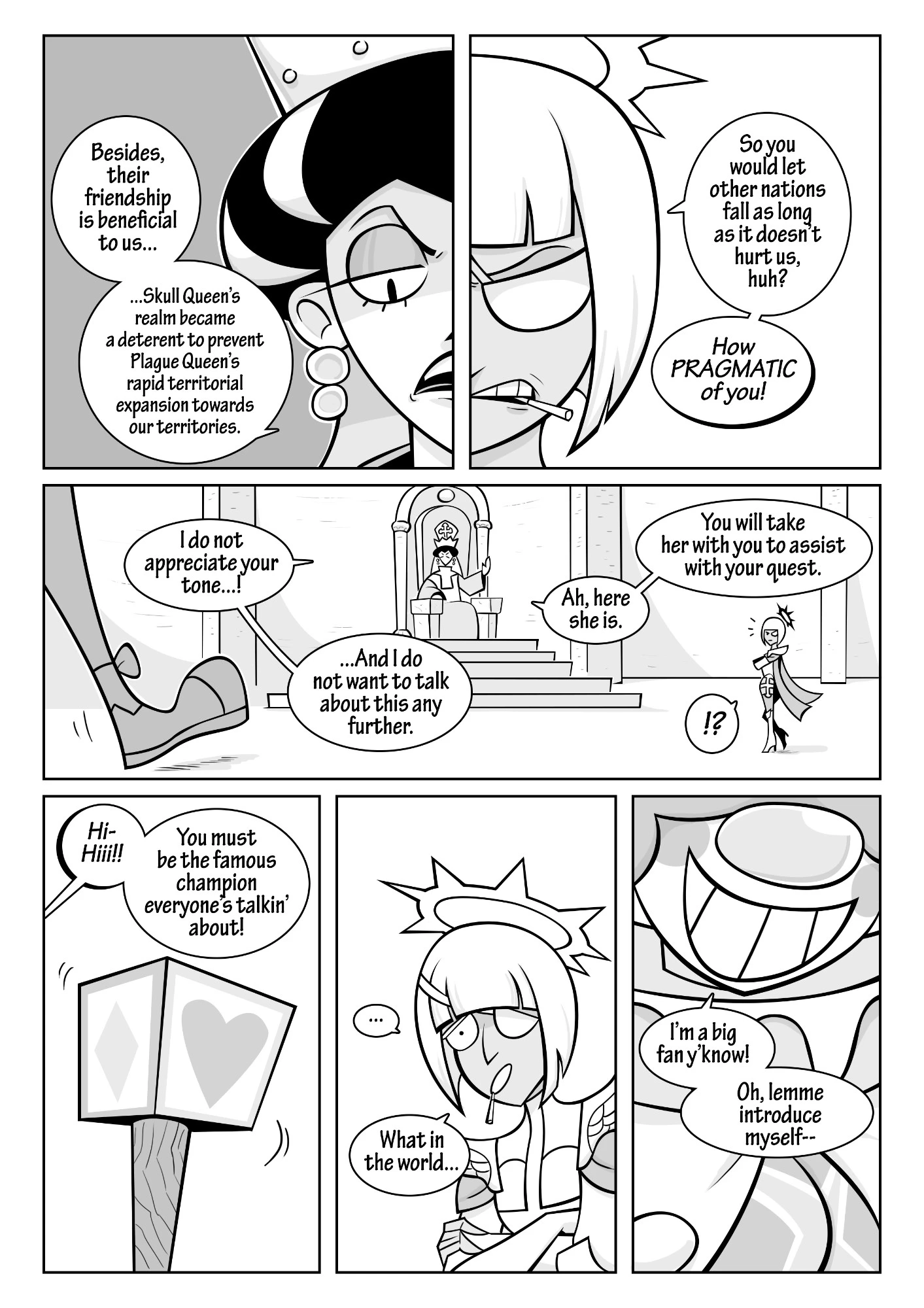 Skull Queen porn comic picture 133
