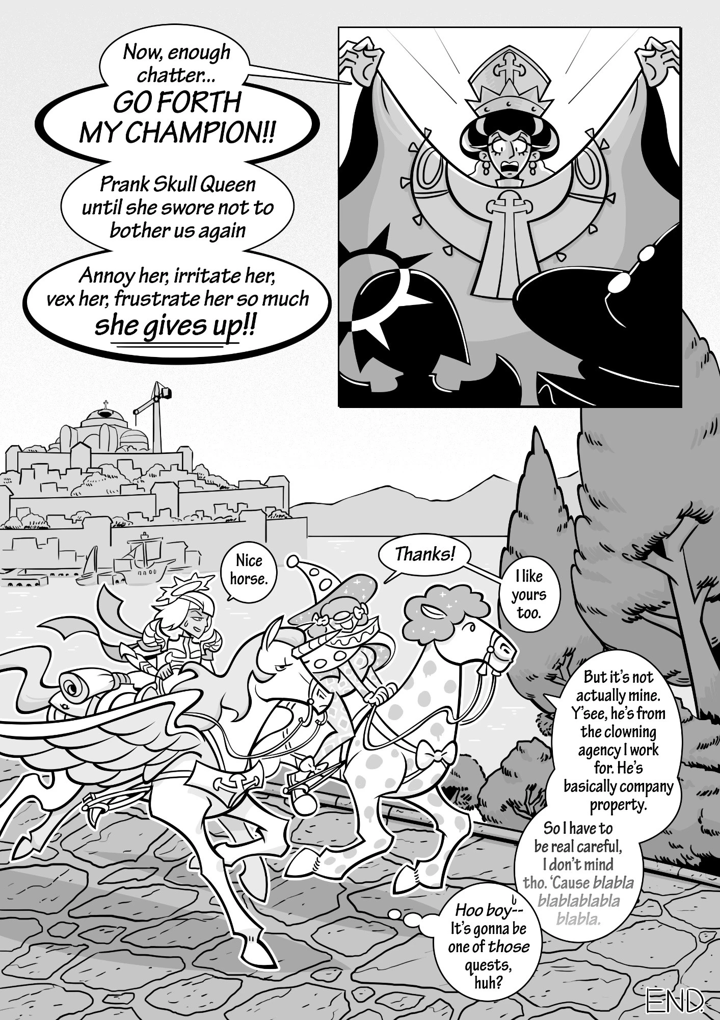 Skull Queen porn comic picture 135