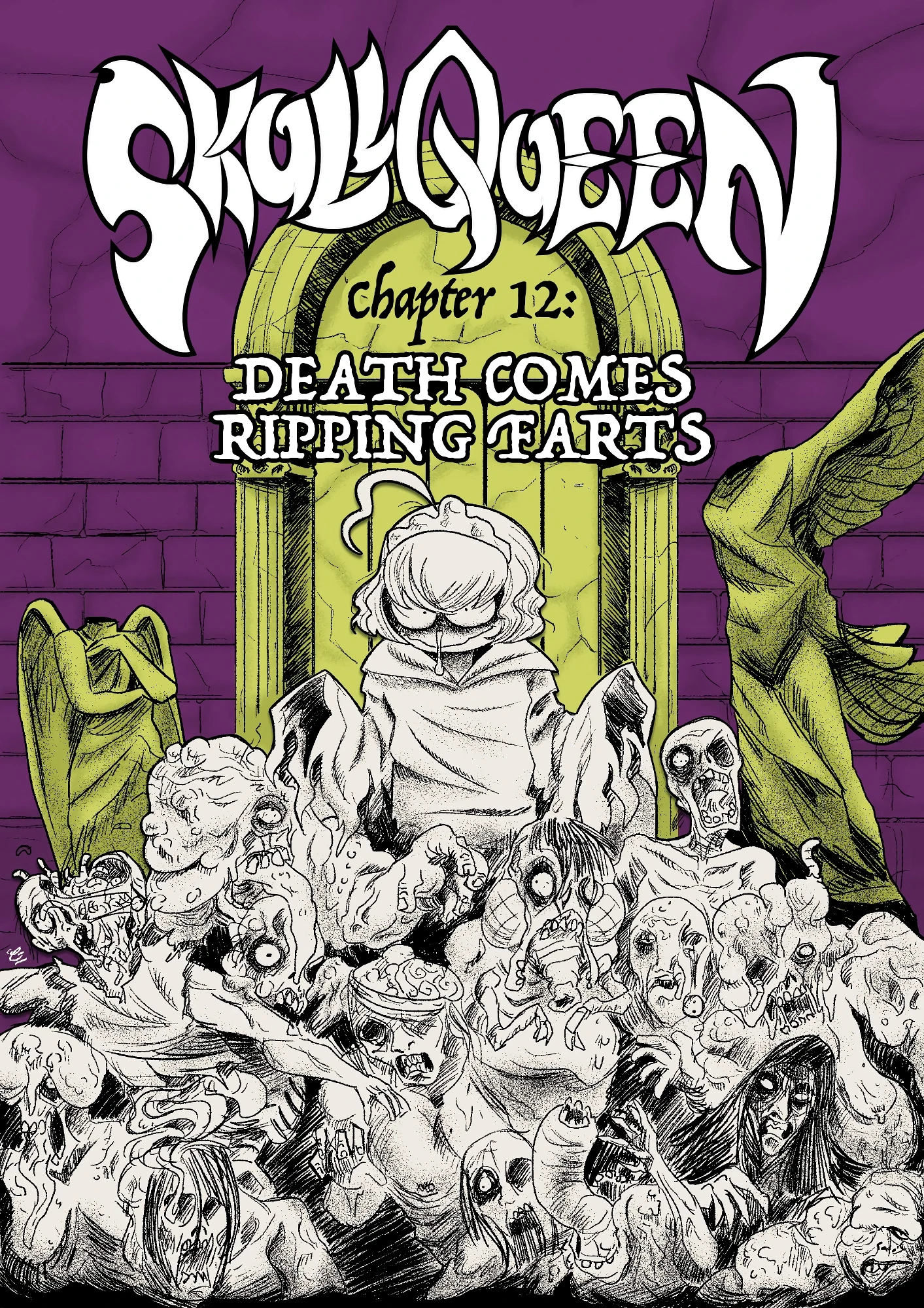 Skull Queen porn comic picture 138