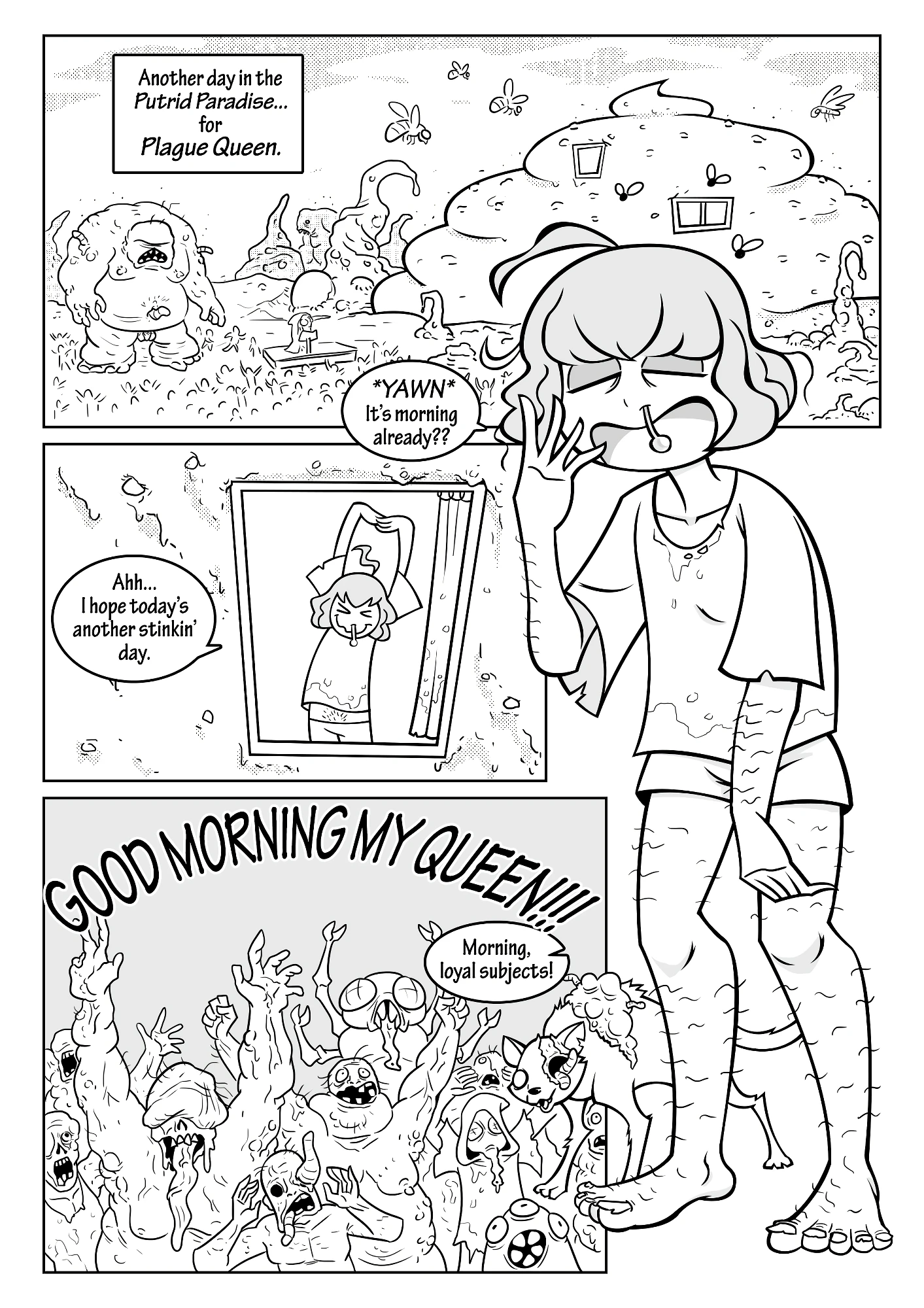 Skull Queen porn comic picture 140