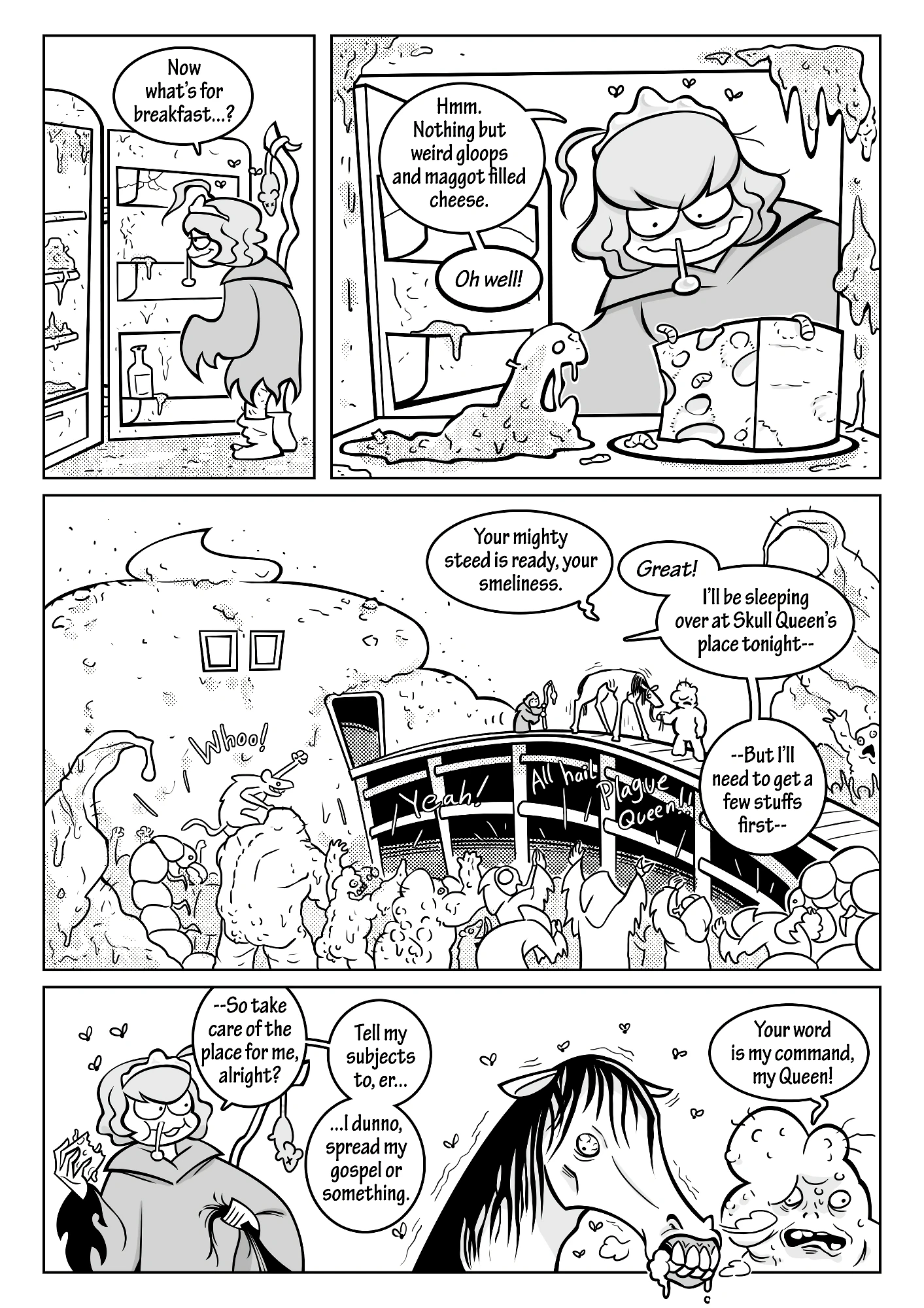 Skull Queen porn comic picture 143