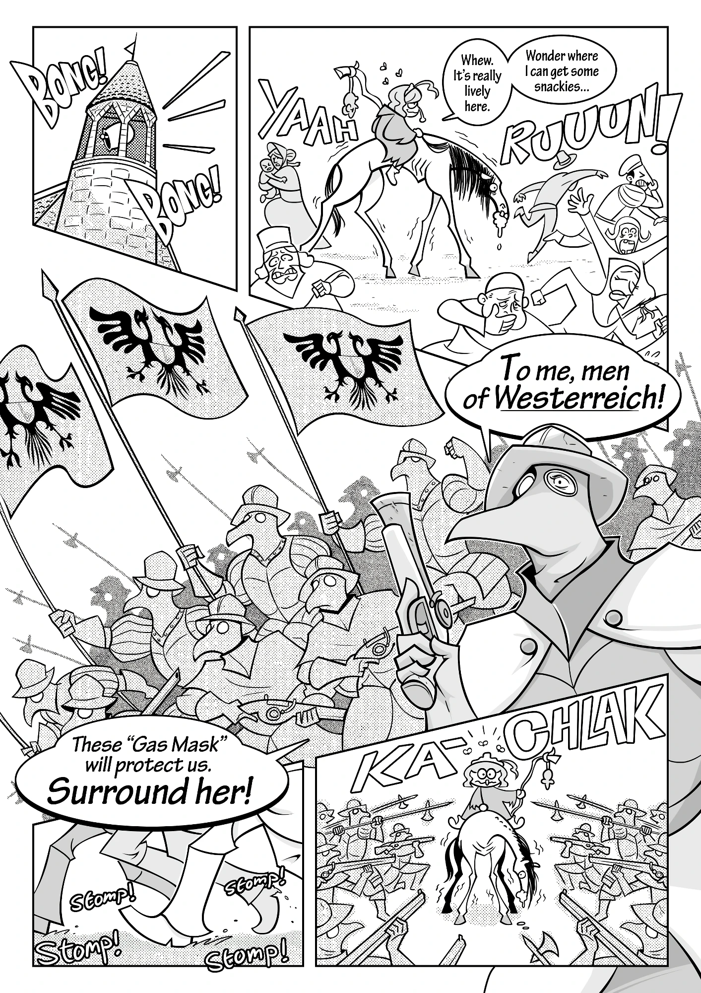 Skull Queen porn comic picture 147