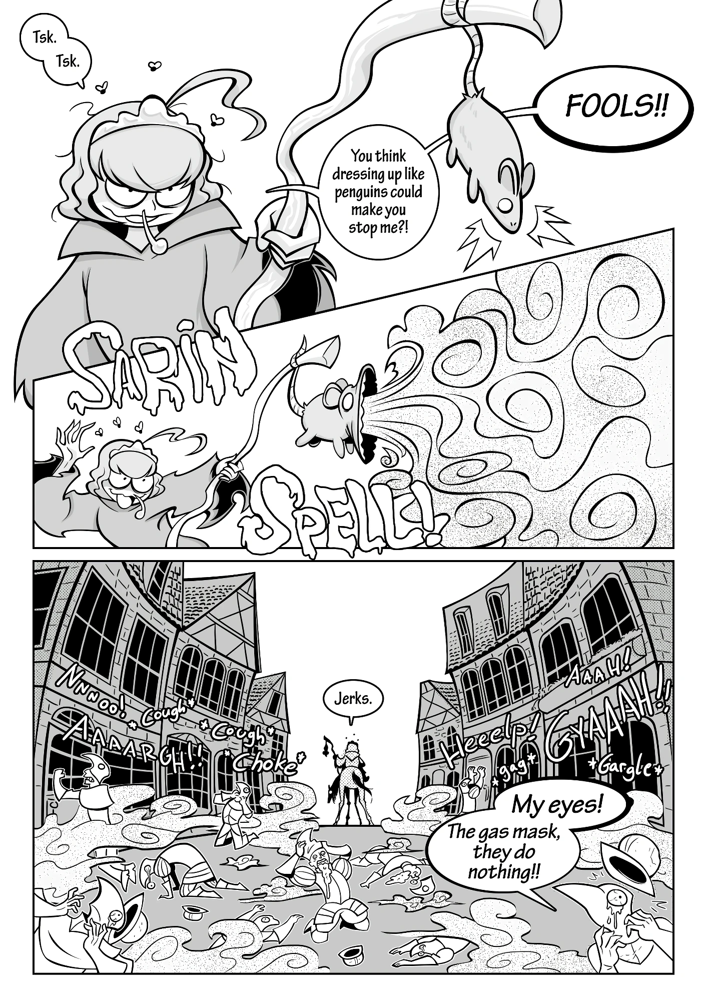 Skull Queen porn comic picture 148