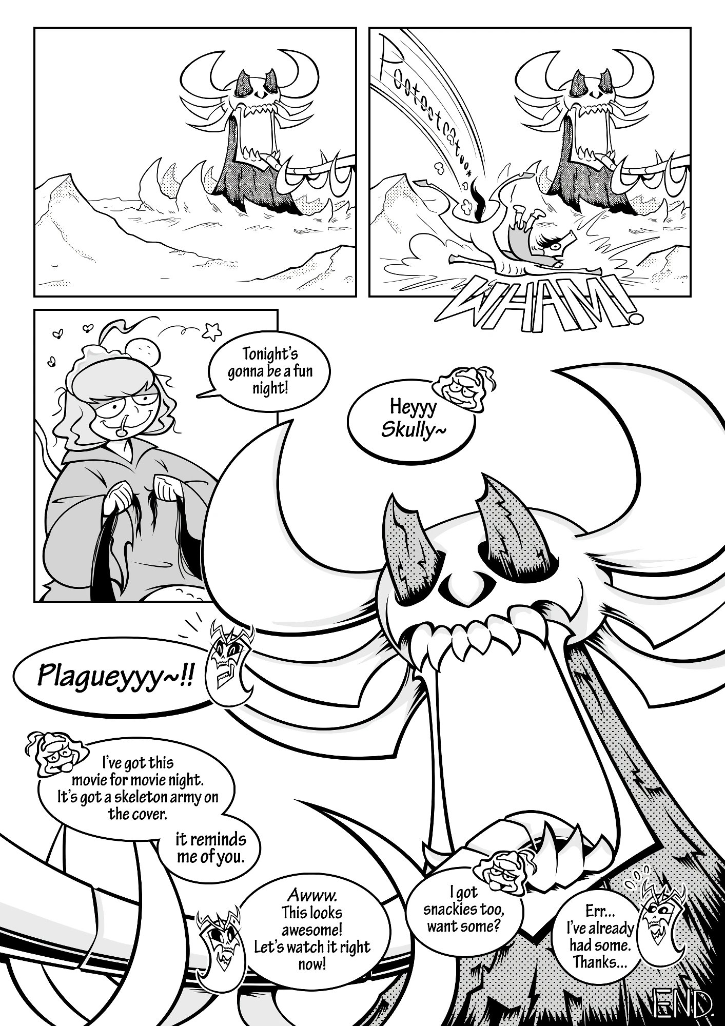 Skull Queen porn comic picture 151