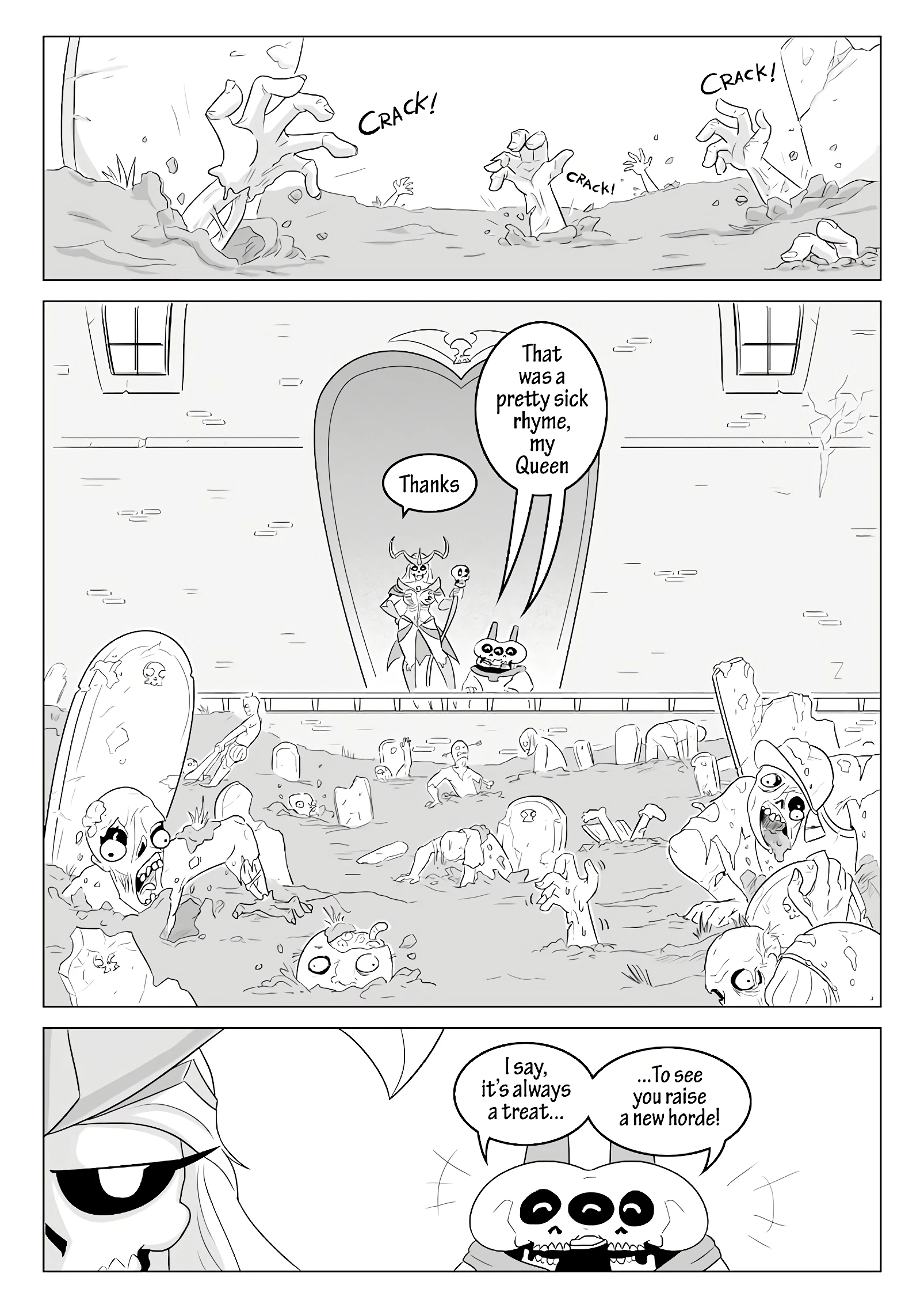 Skull Queen porn comic picture 16