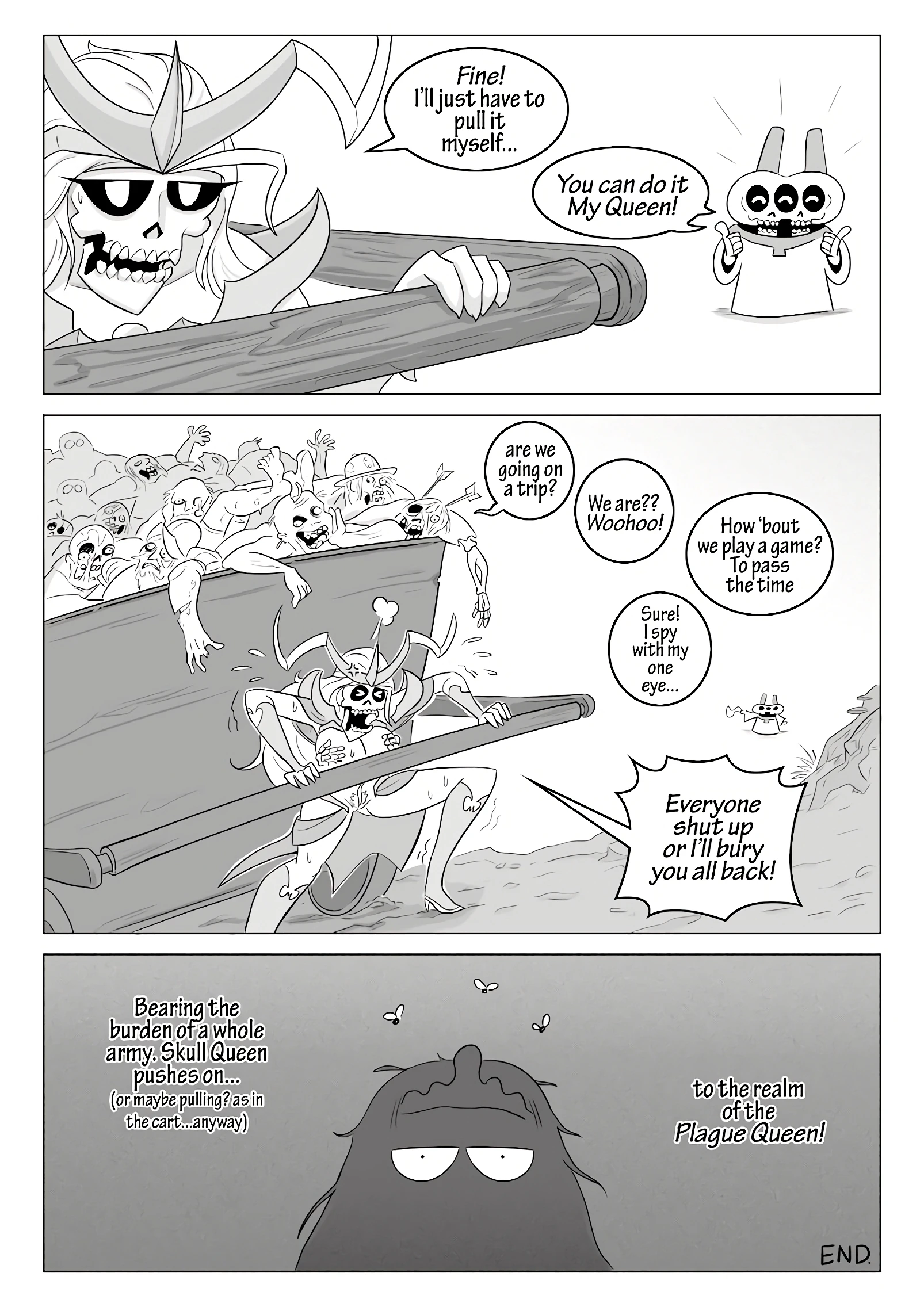 Skull Queen porn comic picture 20