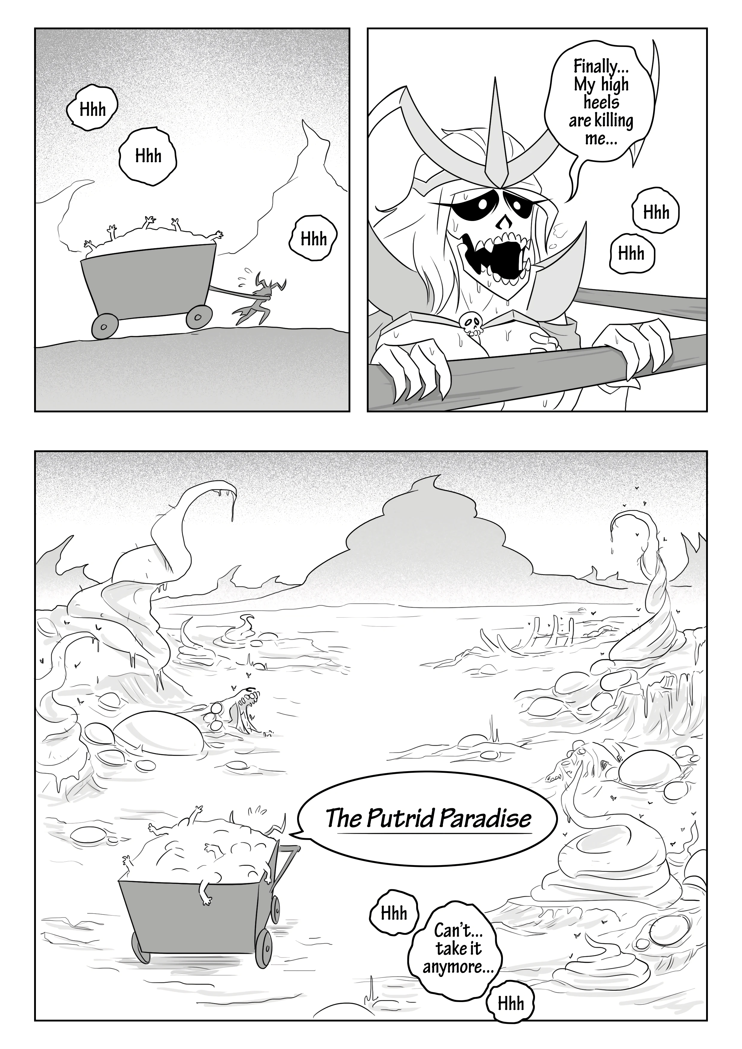 Skull Queen porn comic picture 22
