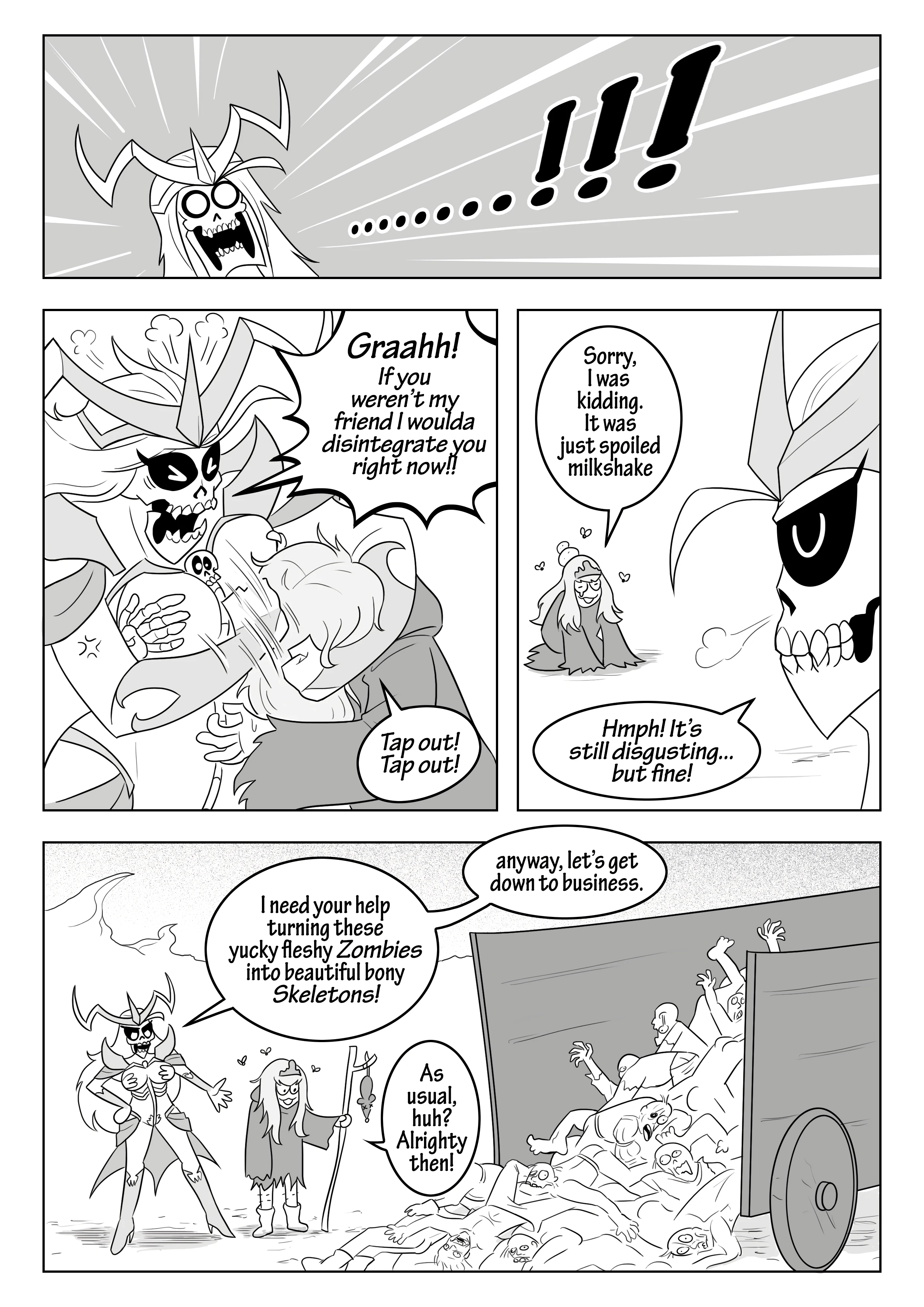 Skull Queen porn comic picture 24