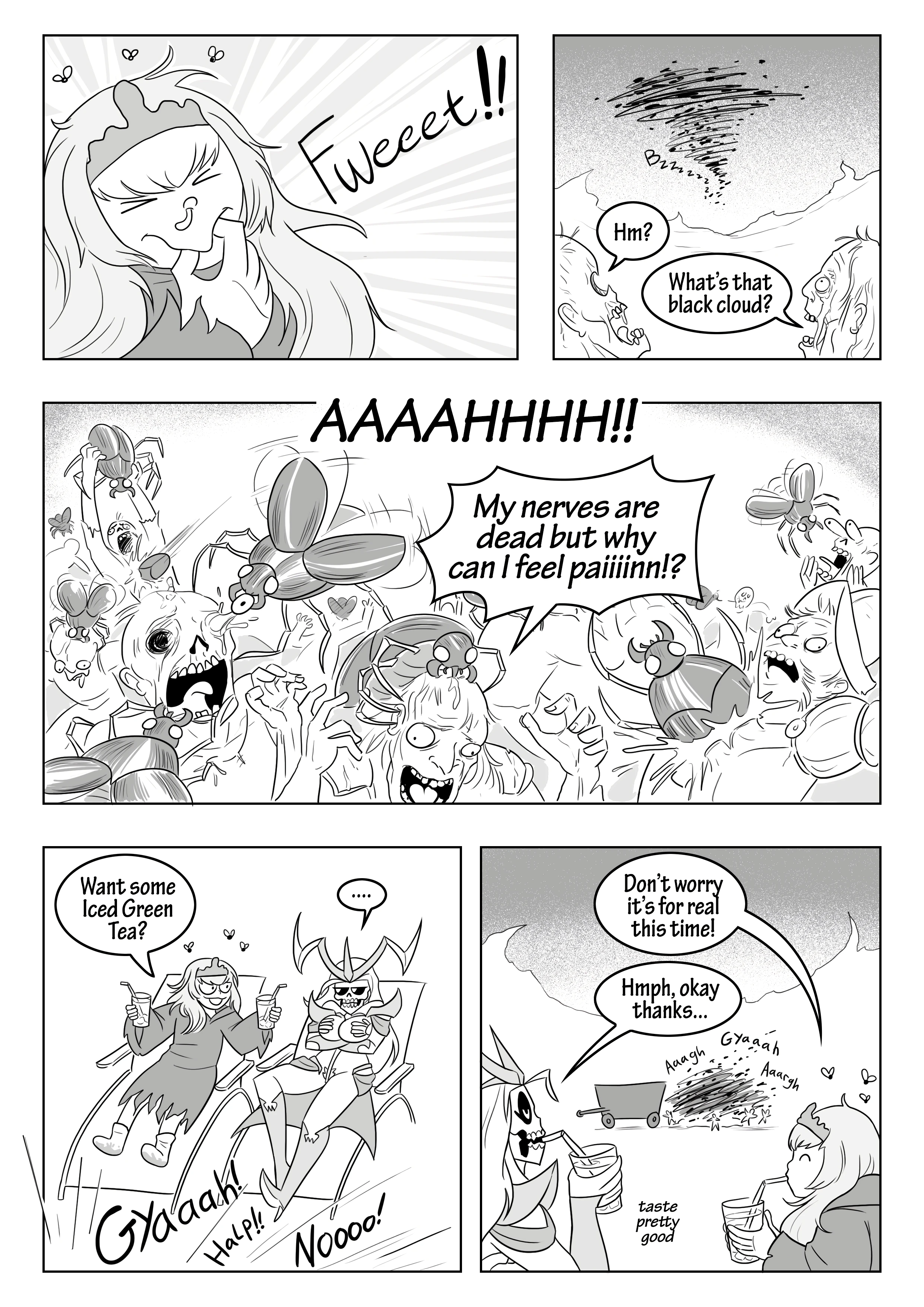 Skull Queen porn comic picture 25