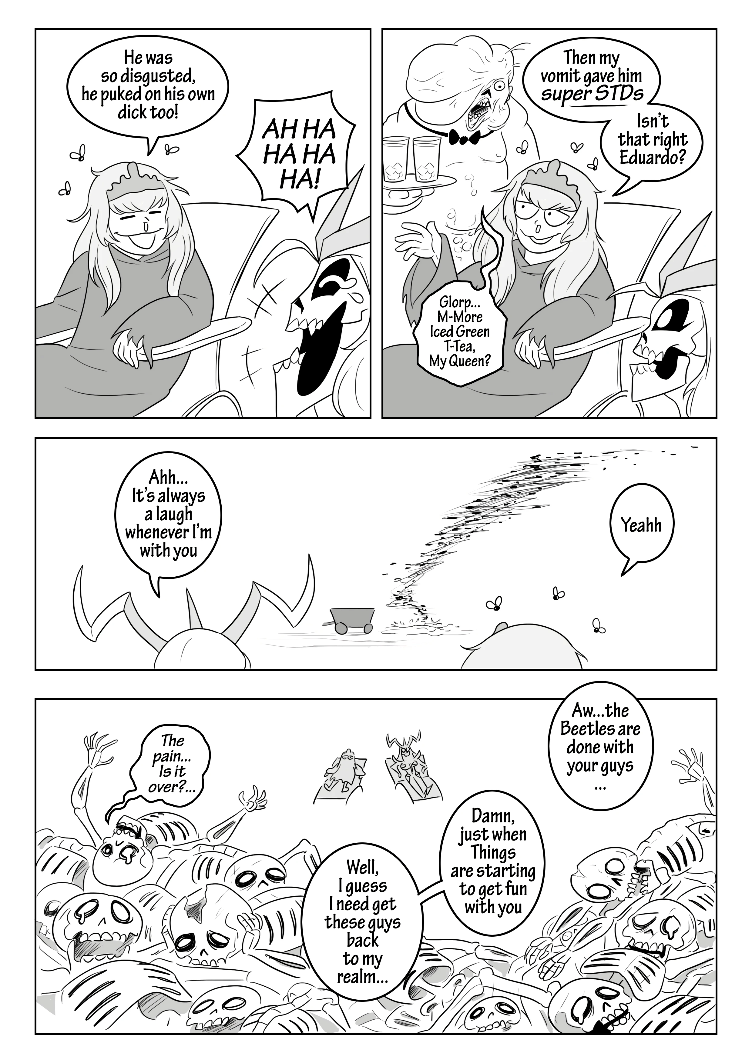 Skull Queen porn comic picture 27