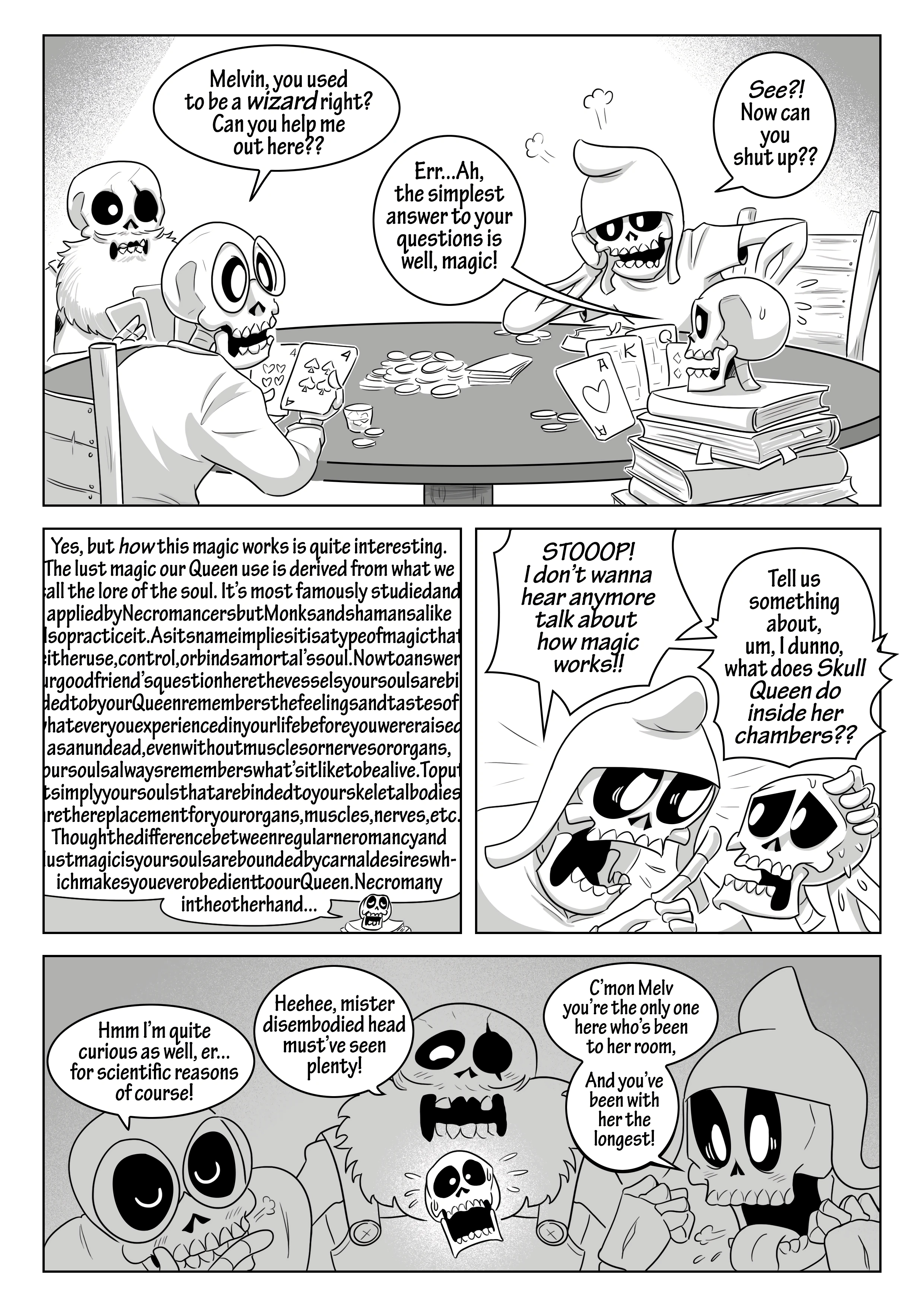 Skull Queen porn comic picture 31
