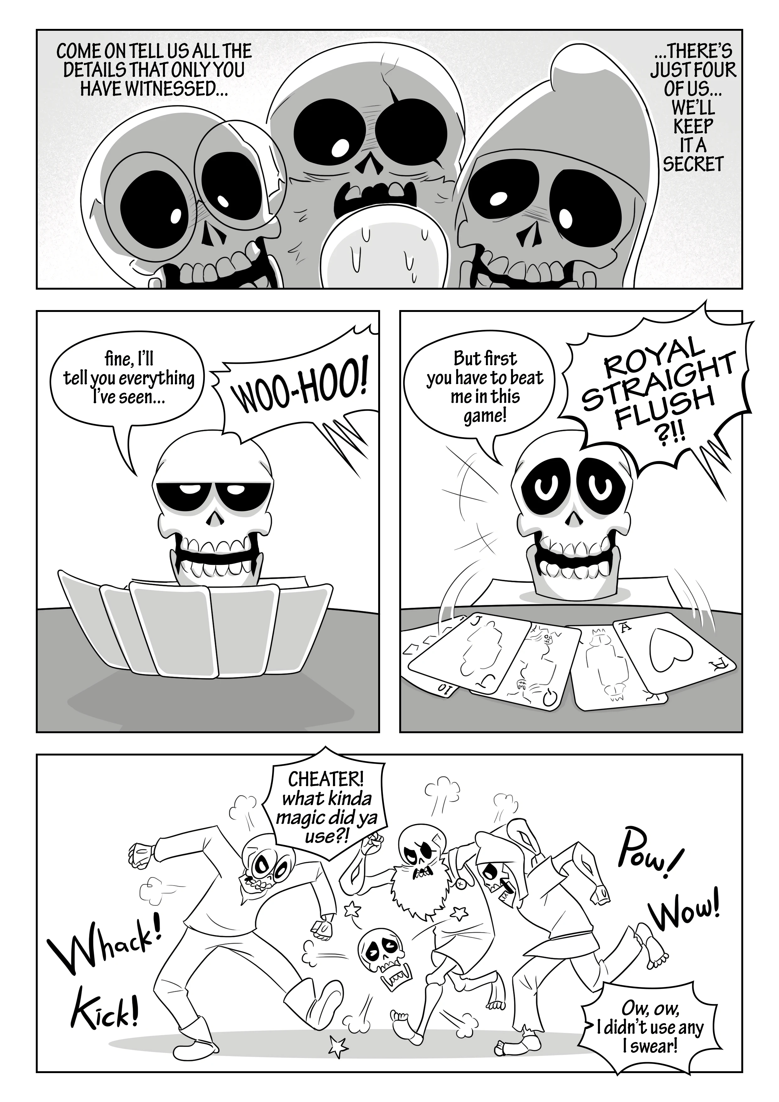 Skull Queen porn comic picture 35