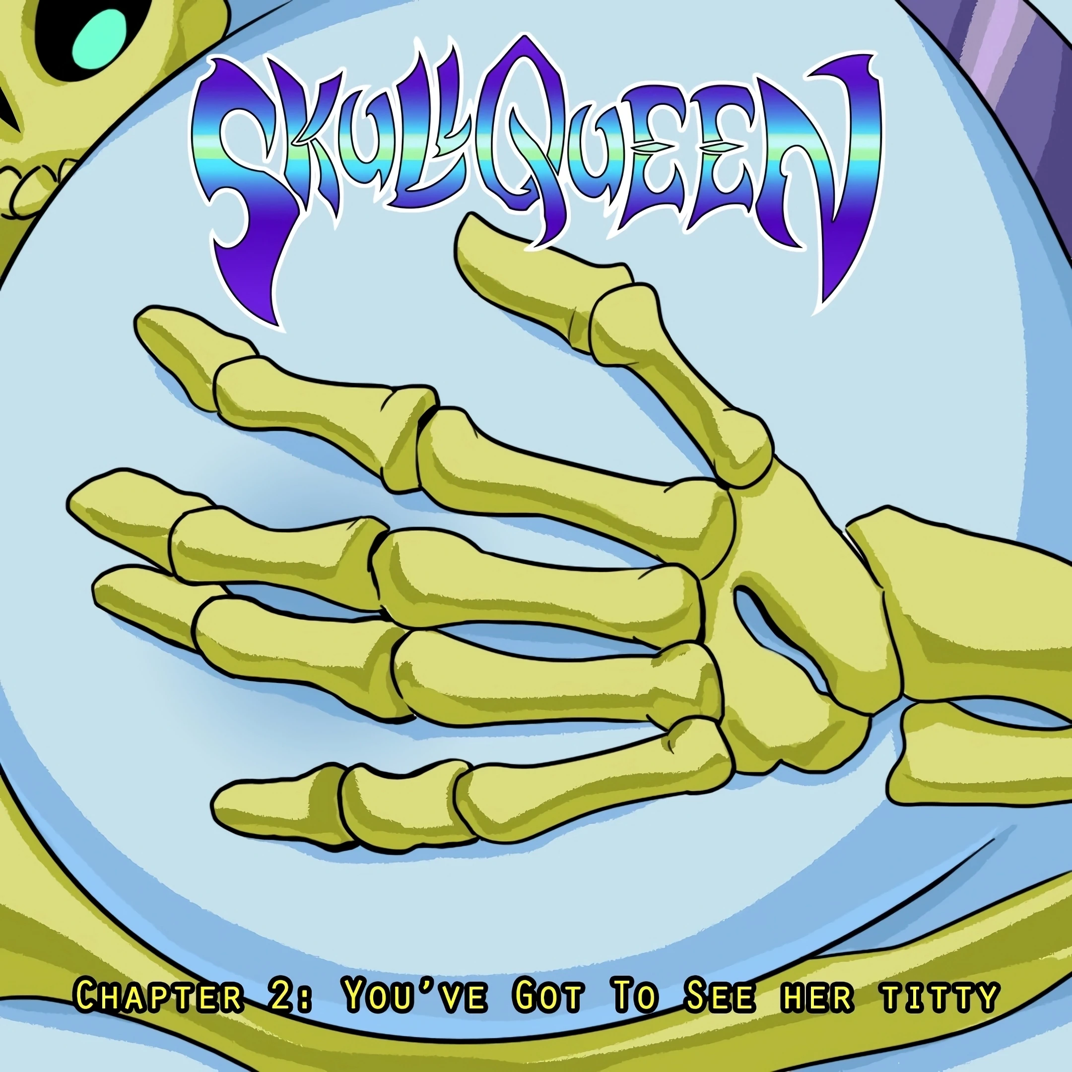 Skull Queen porn comic picture 4