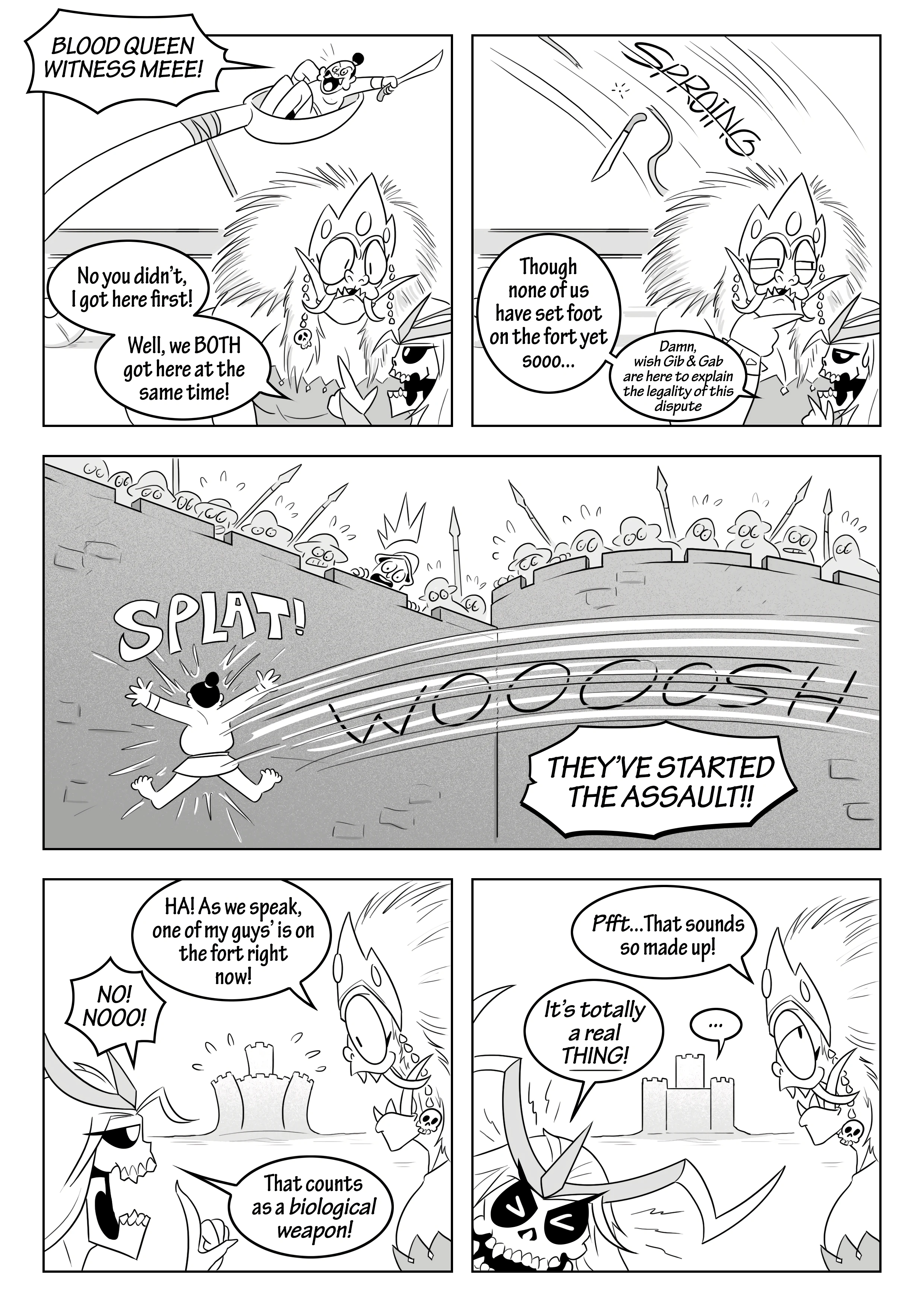 Skull Queen porn comic picture 42