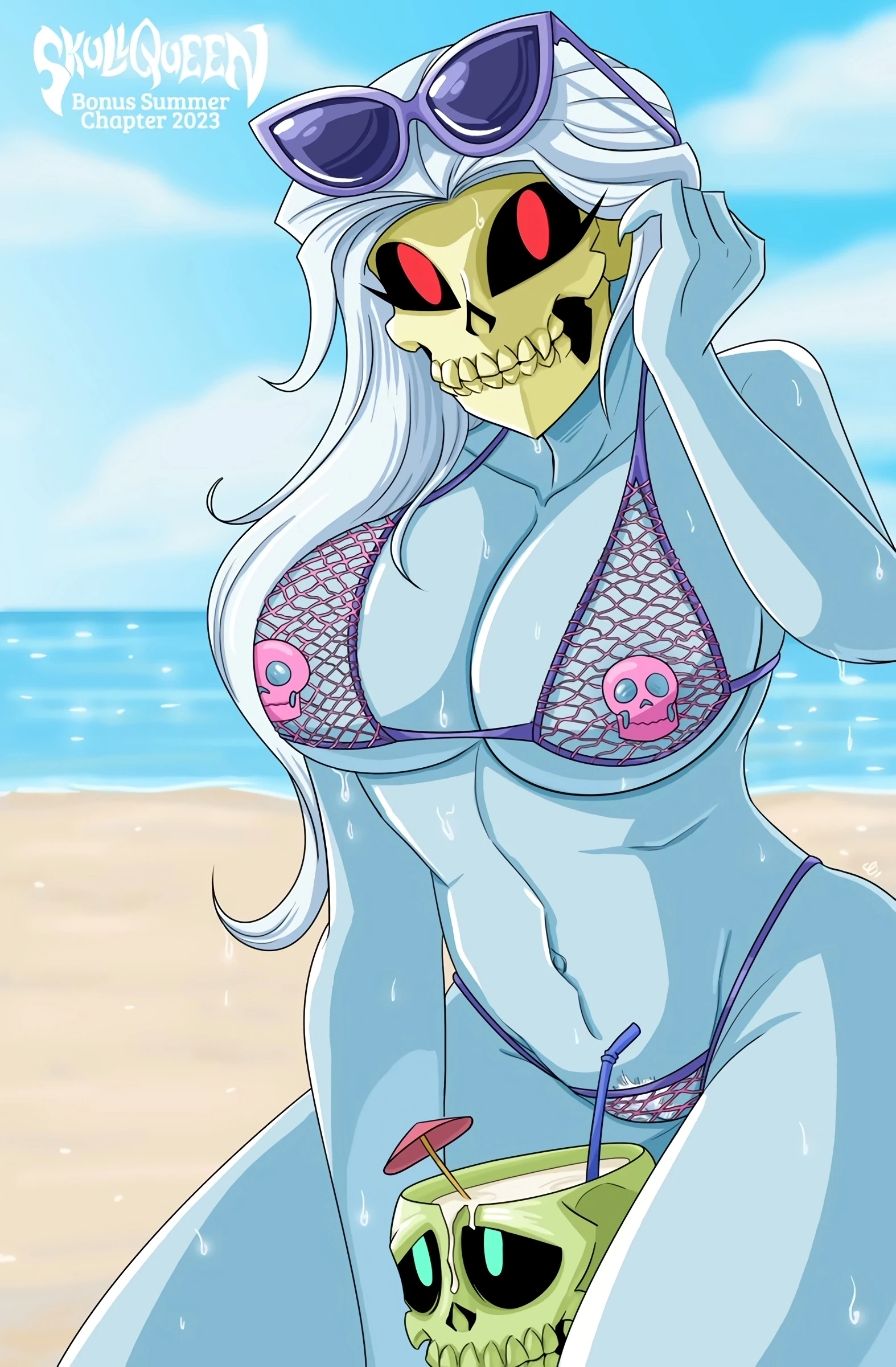 Skull Queen porn comic picture 48