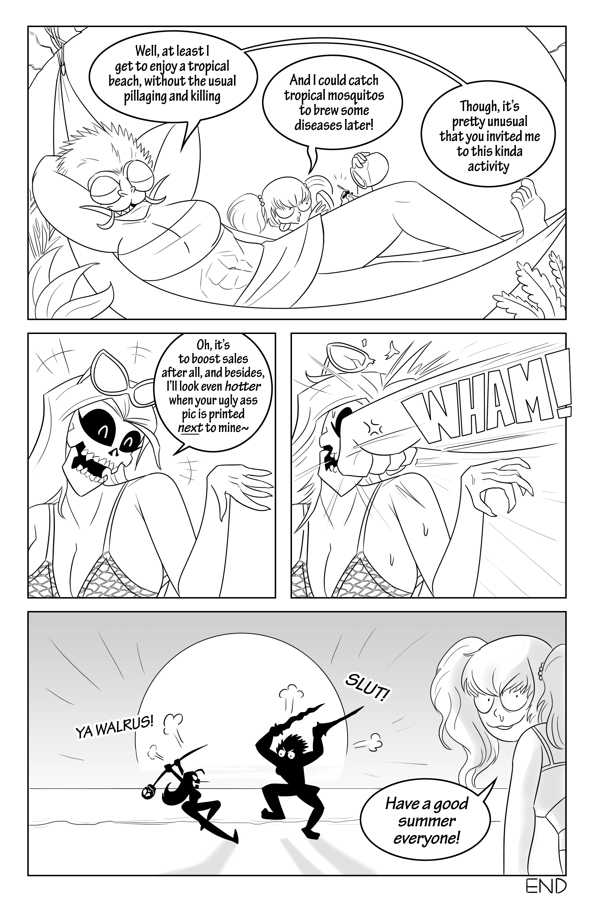Skull Queen porn comic picture 50