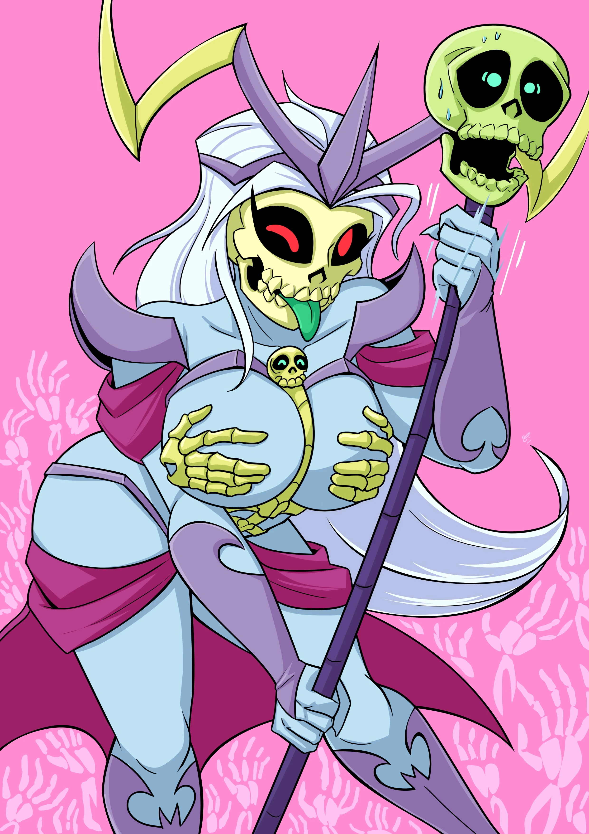 Skull Queen porn comic picture 51