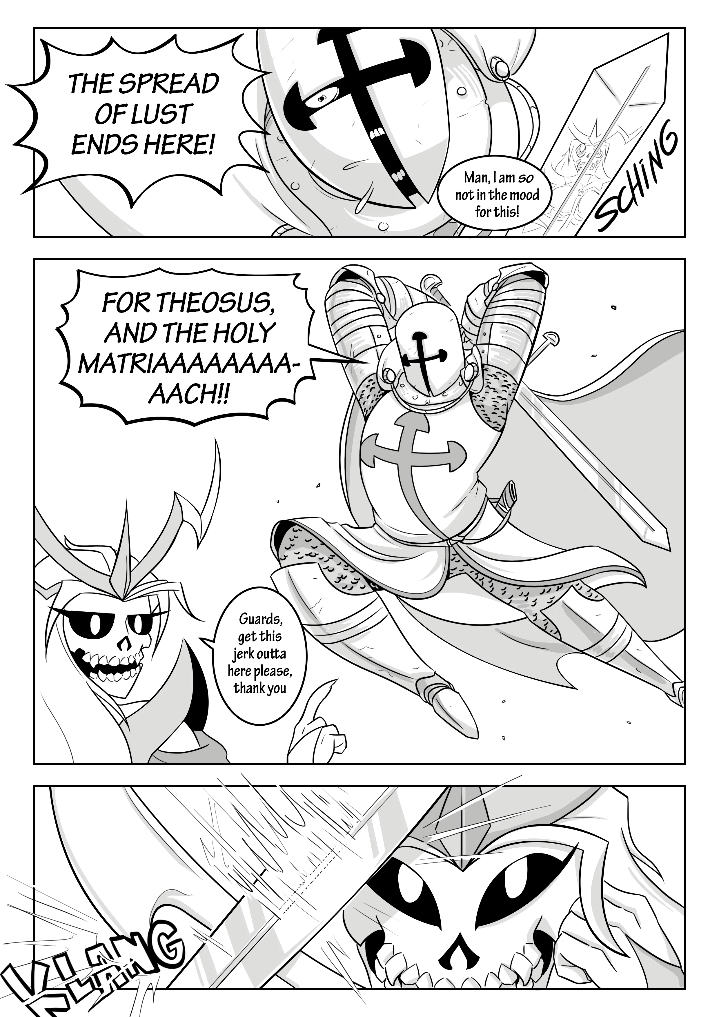 Skull Queen porn comic picture 56