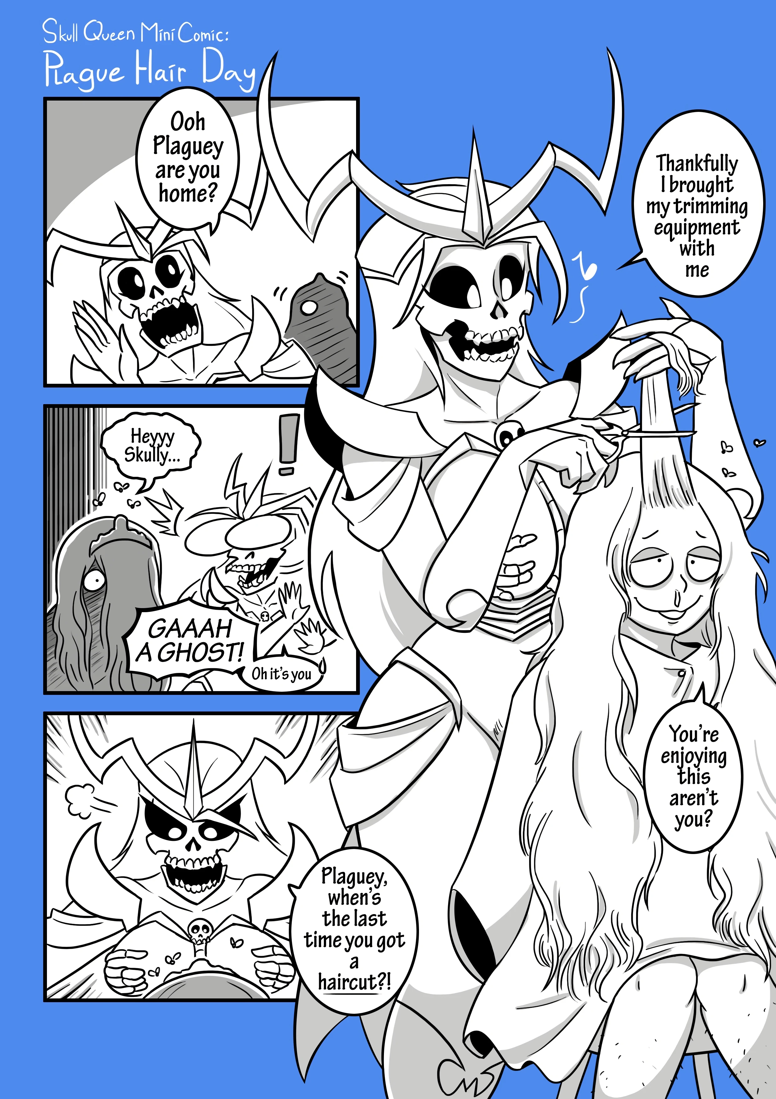 Skull Queen porn comic picture 60
