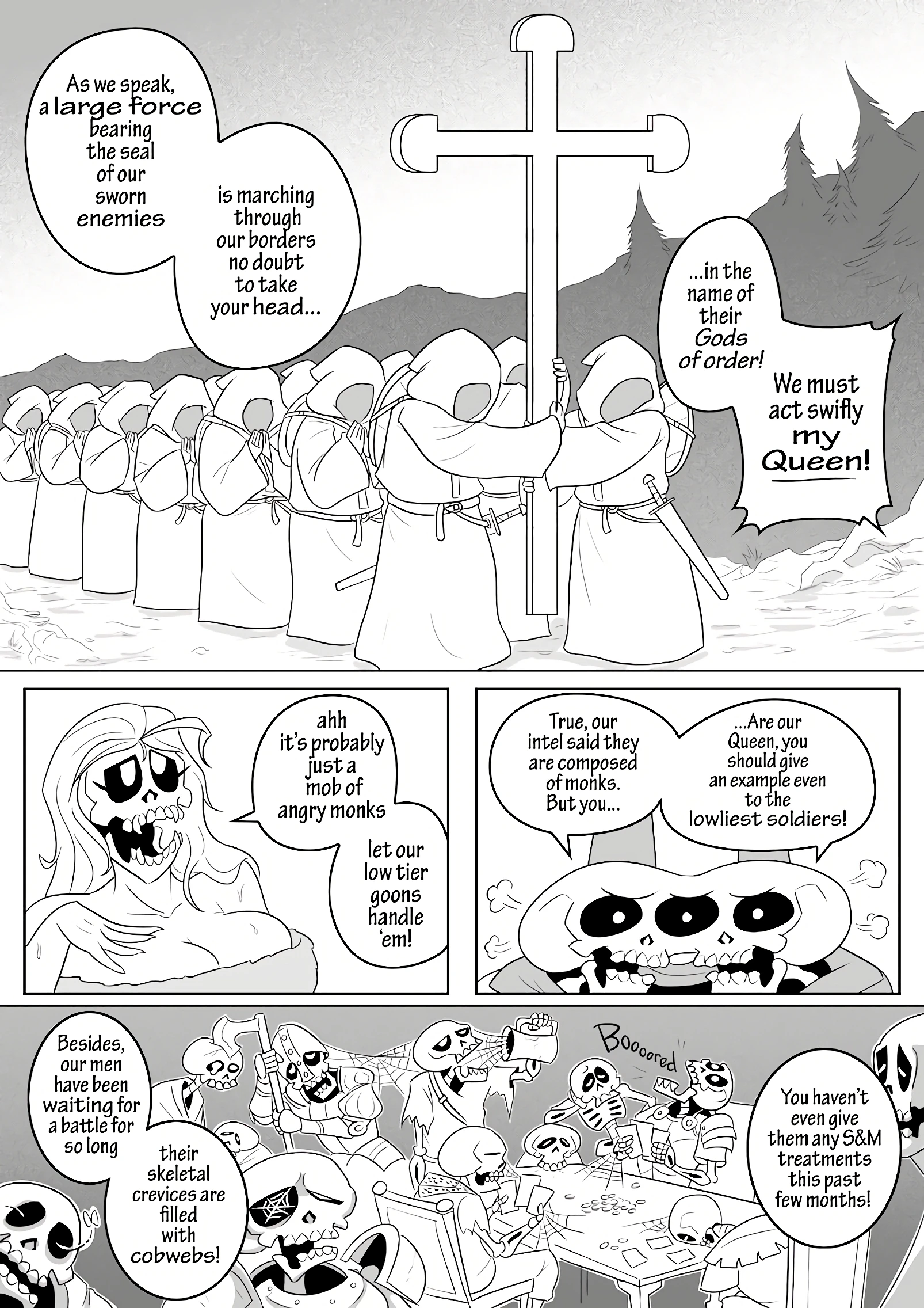Skull Queen porn comic picture 7