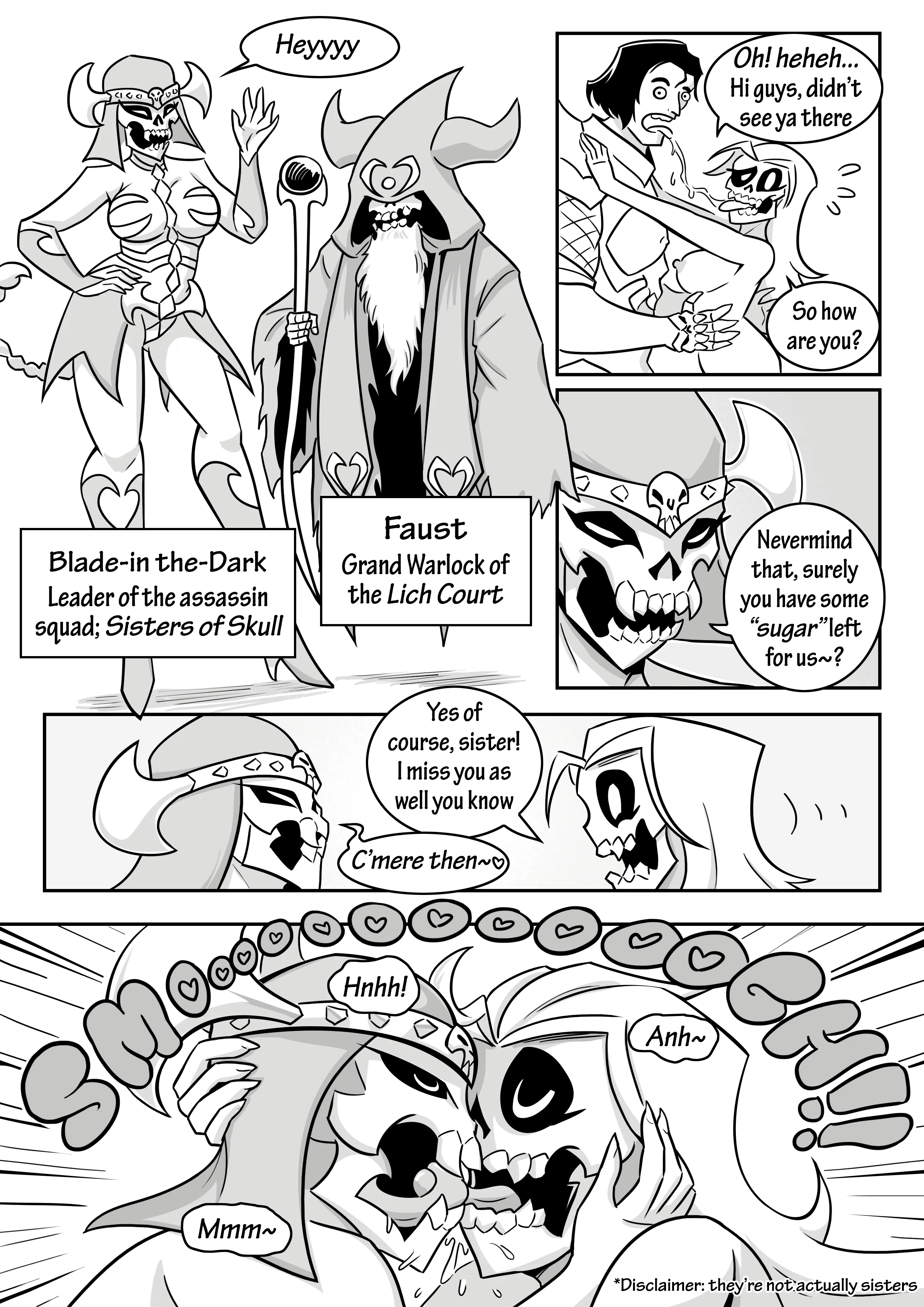 Skull Queen porn comic picture 76