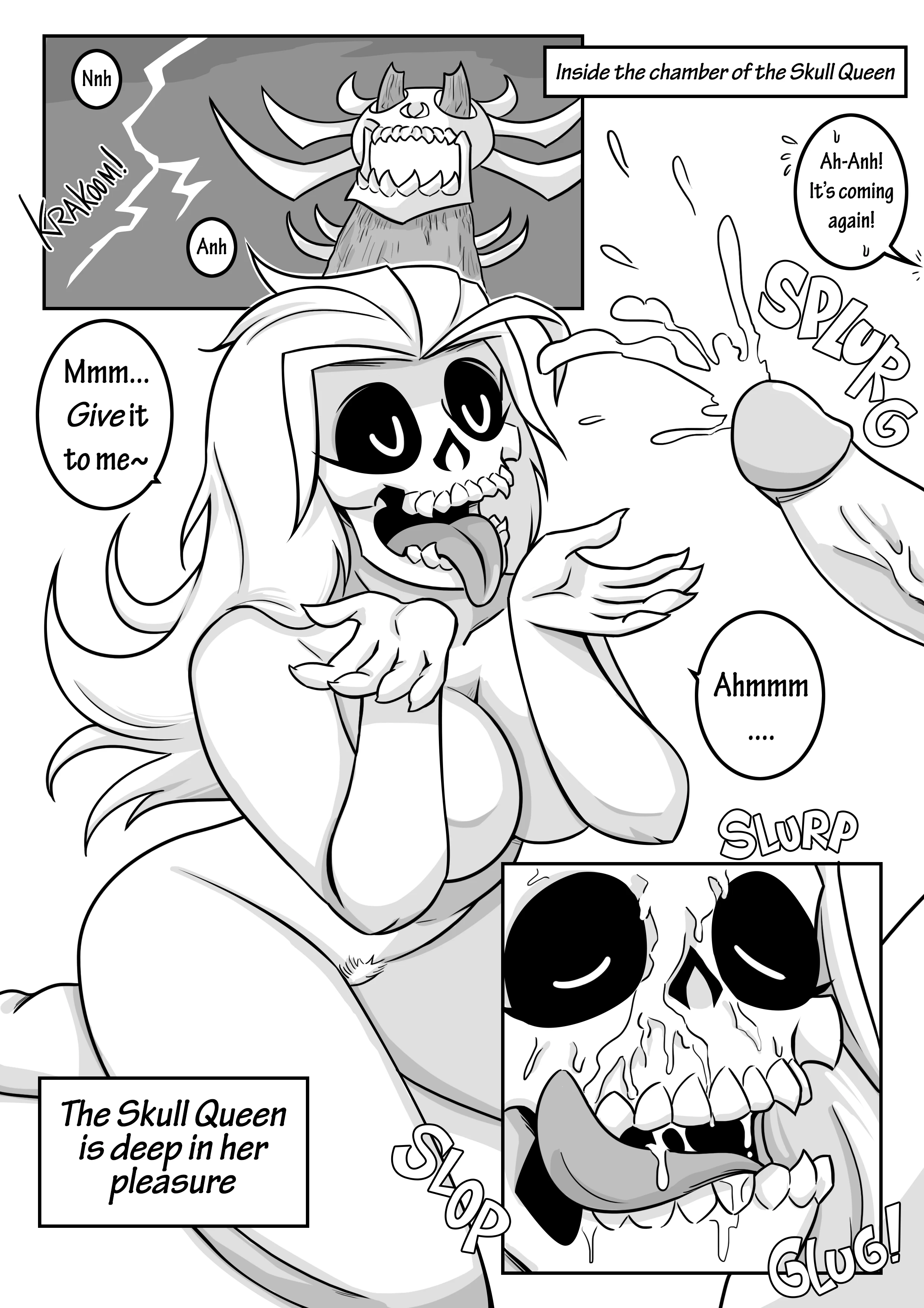 Skull Queen porn comic picture 85