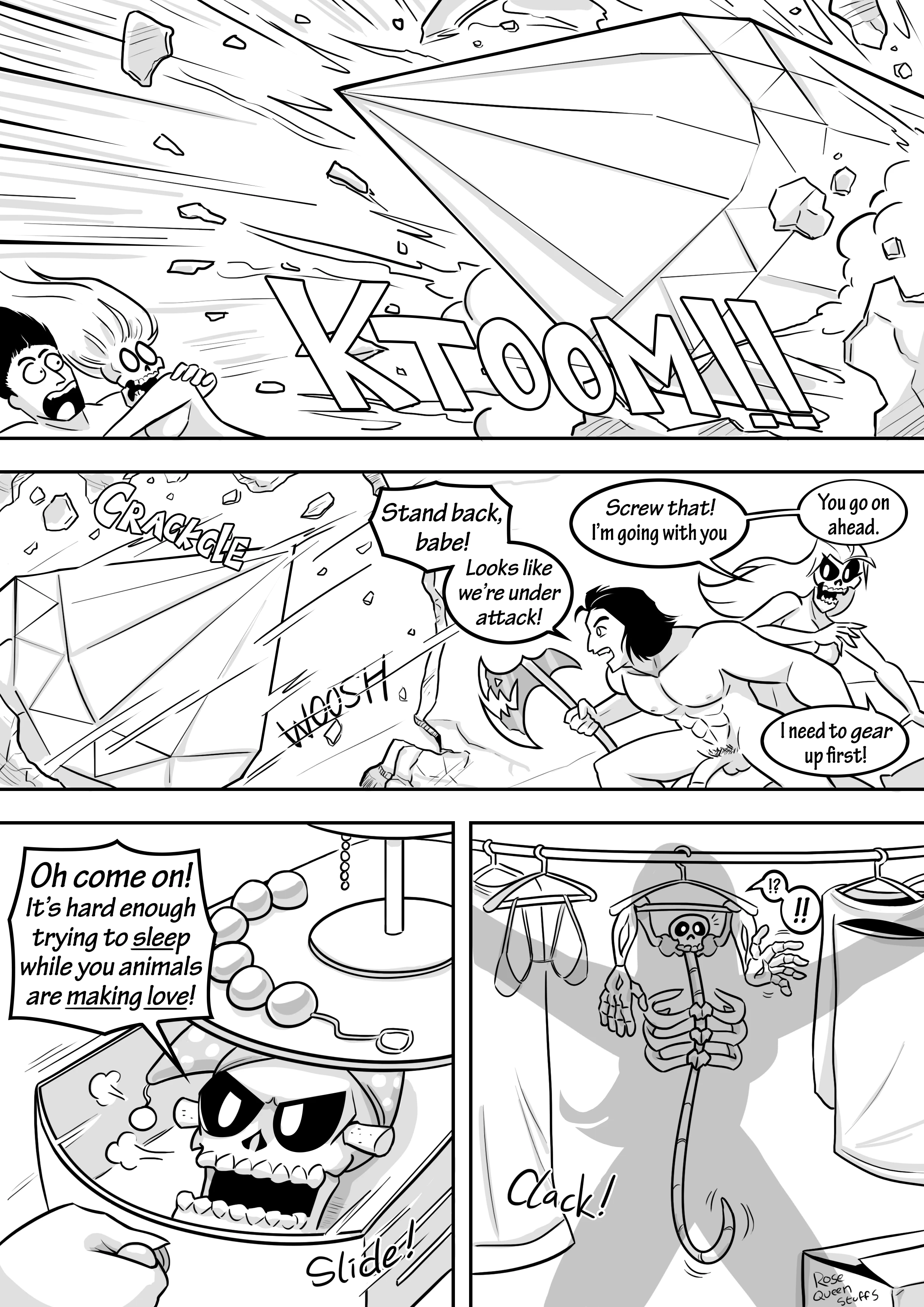 Skull Queen porn comic picture 87