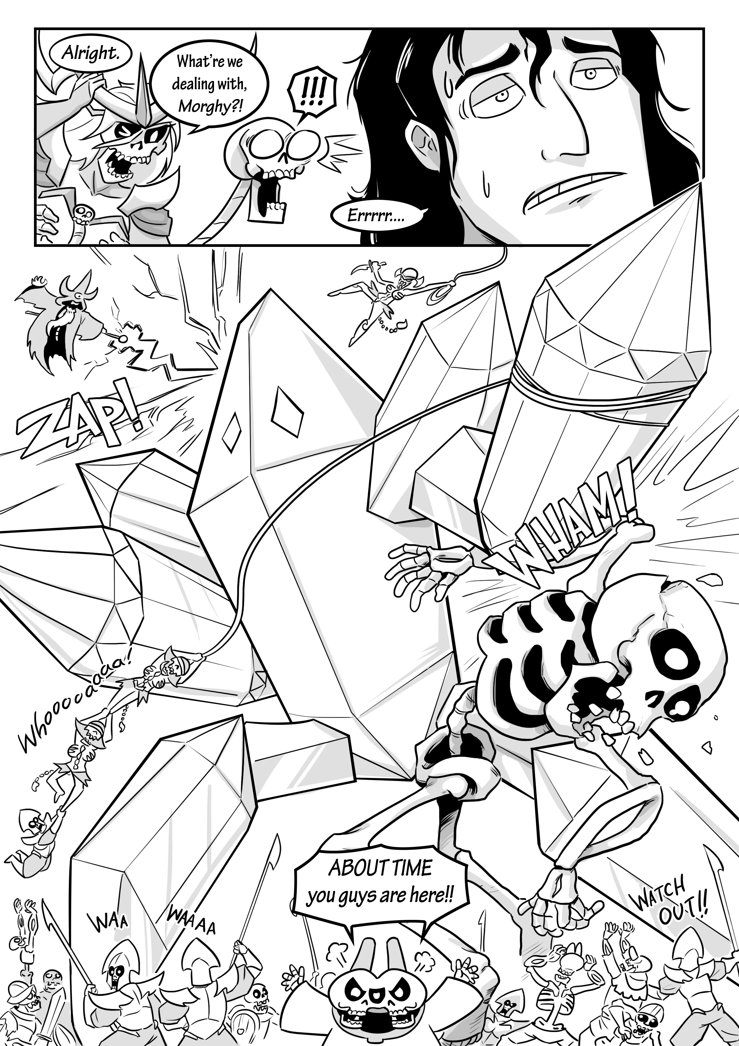 Skull Queen porn comic picture 88