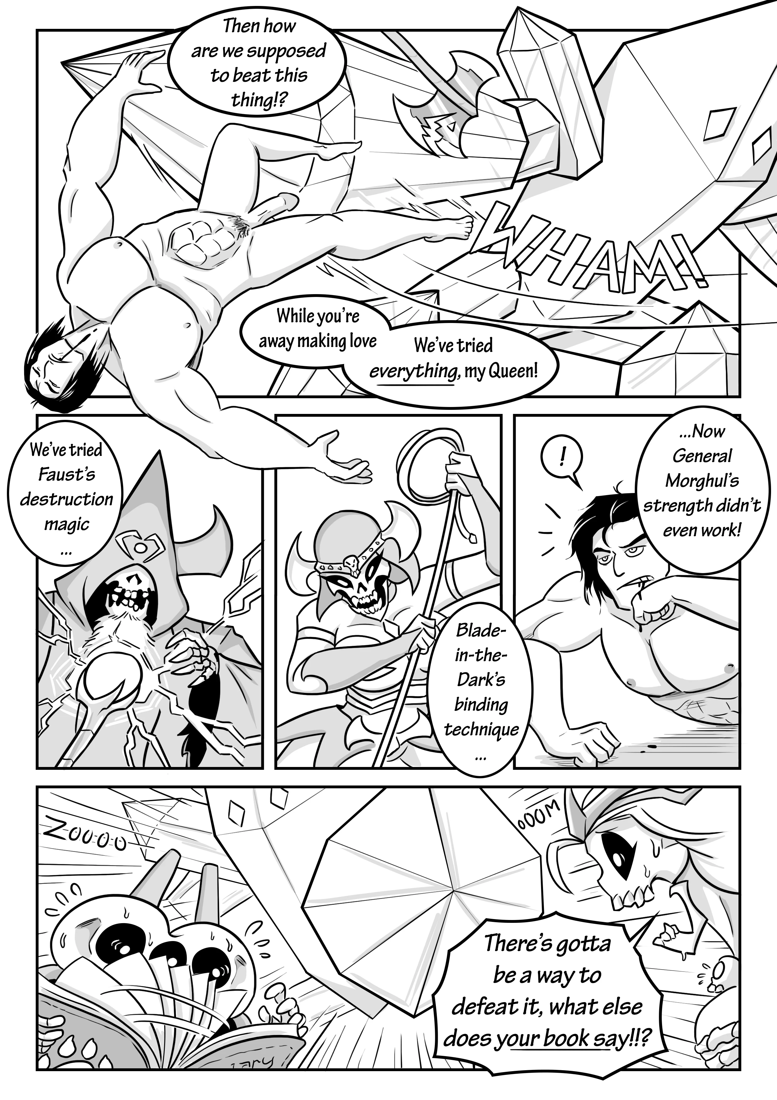 Skull Queen porn comic picture 90