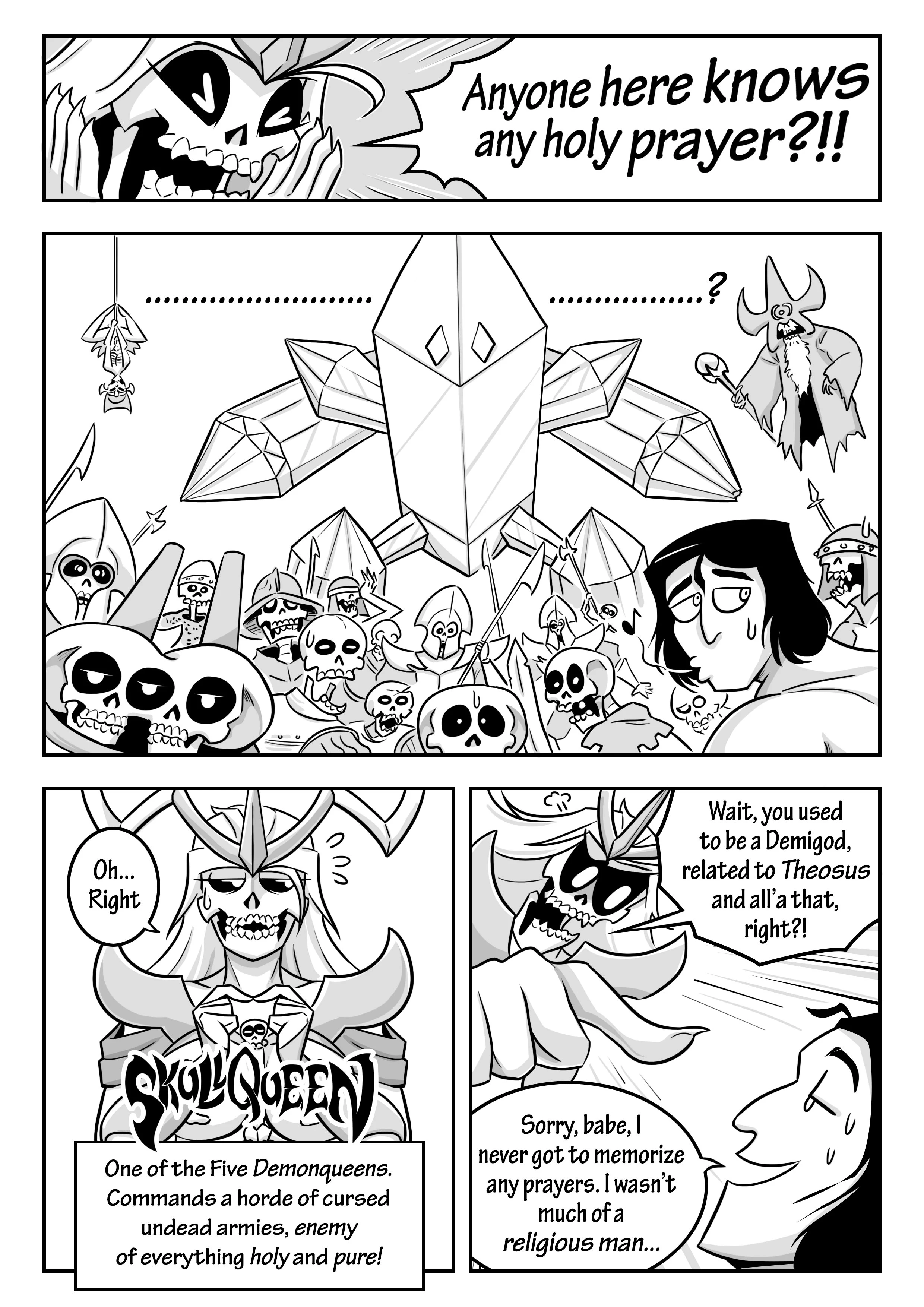 Skull Queen porn comic picture 94