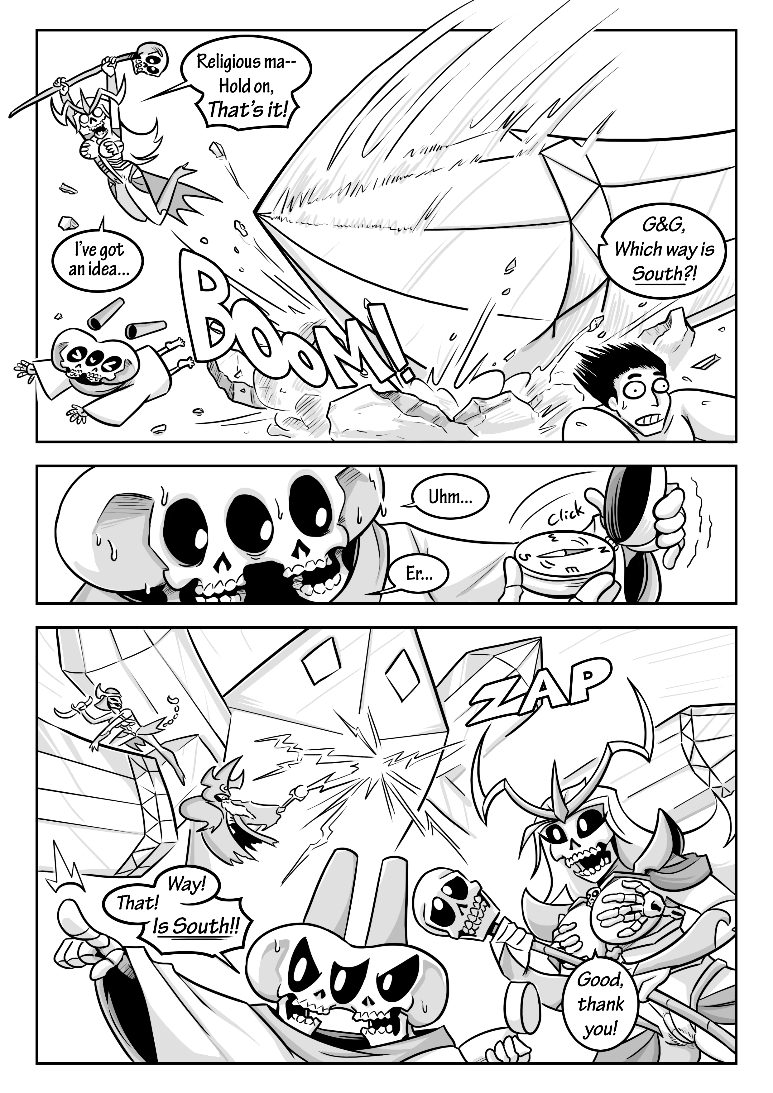 Skull Queen porn comic picture 95