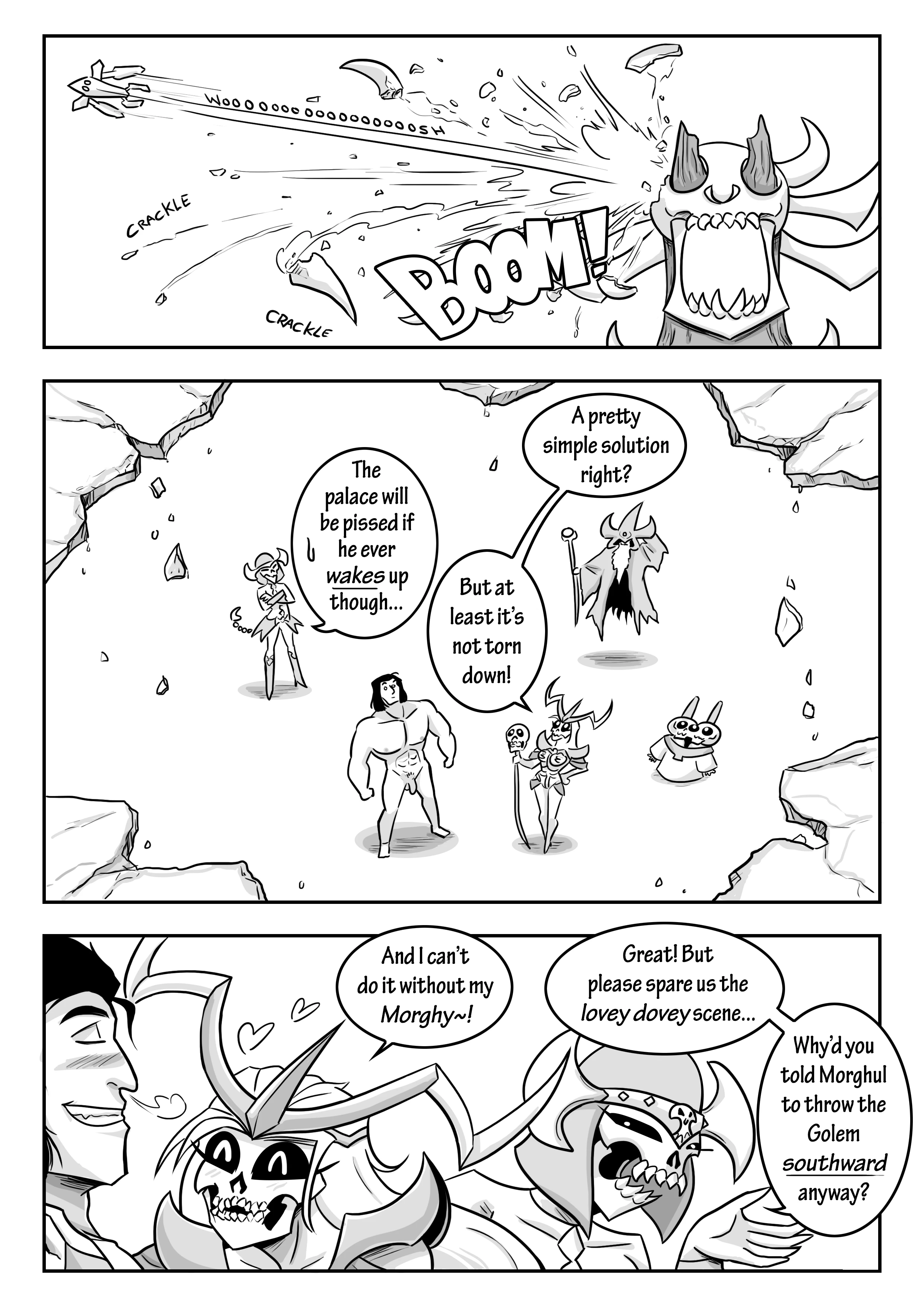 Skull Queen porn comic picture 98