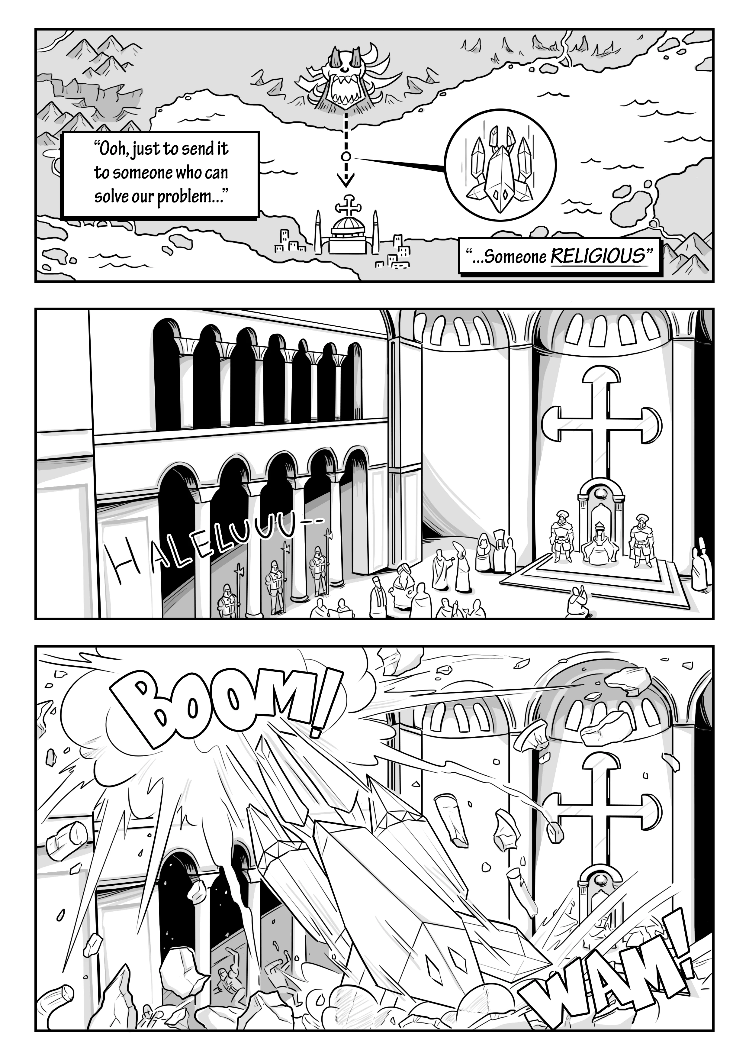 Skull Queen porn comic picture 99