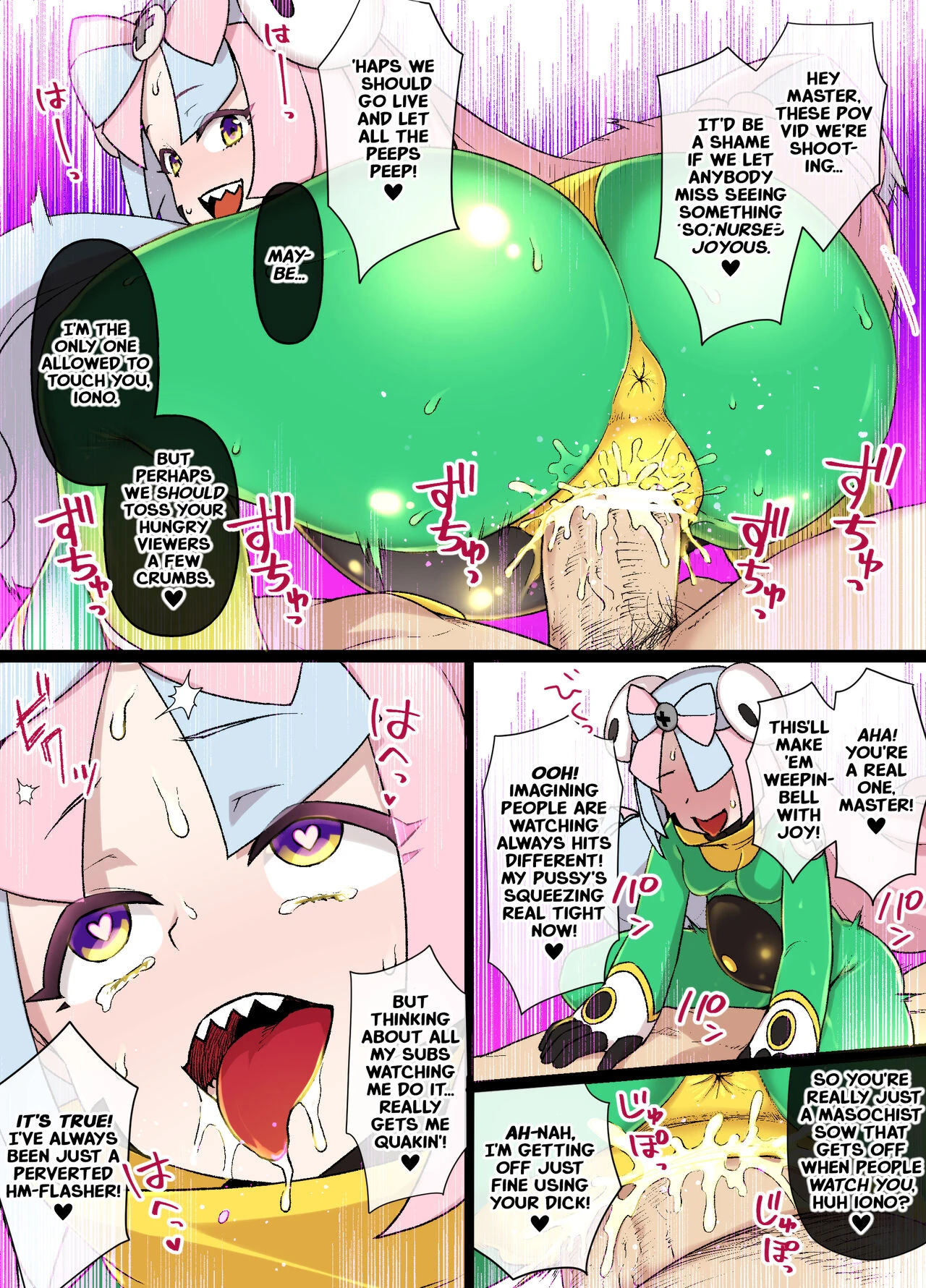 Slave Ball Brainwash Iono and Bellibolt porn comic picture 10