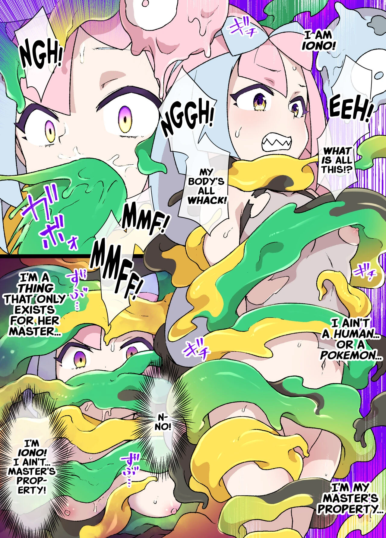Slave Ball Brainwash Iono and Bellibolt porn comic picture 4