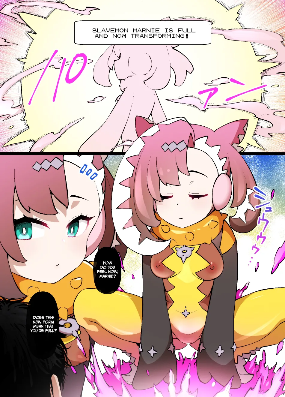 Slave Ball Brainwash Marnie and Morpeko porn comic picture 13