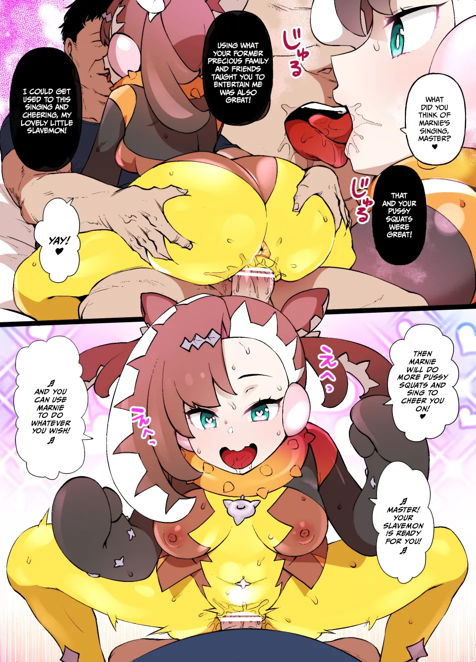 Slave Ball Brainwash Marnie and Morpeko porn comic picture 17