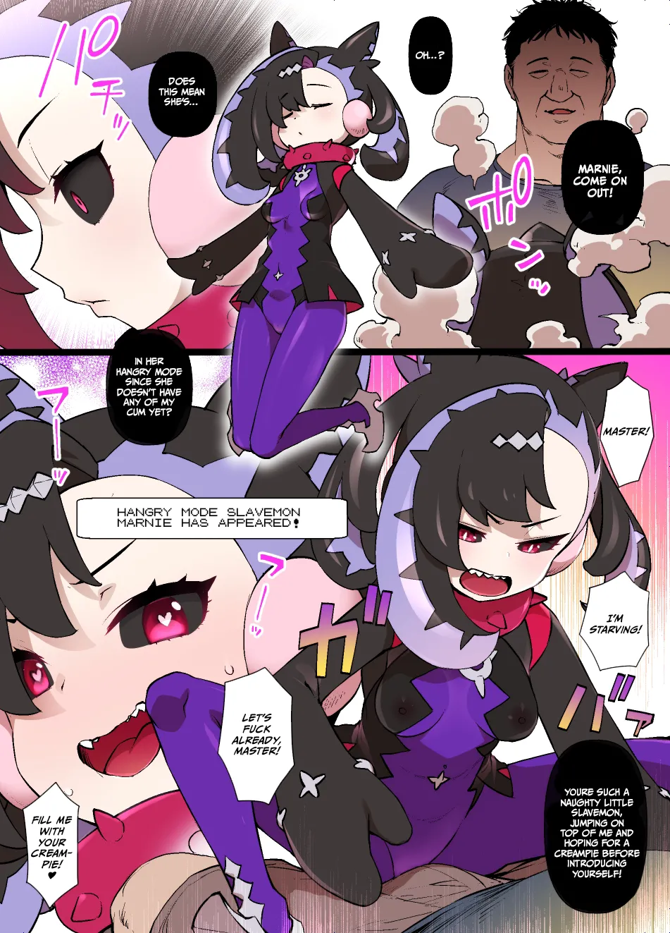 Slave Ball Brainwash Marnie and Morpeko porn comic picture 7