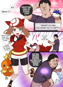 Slave Ball Brainwash May and Torchic porn comic picture 1