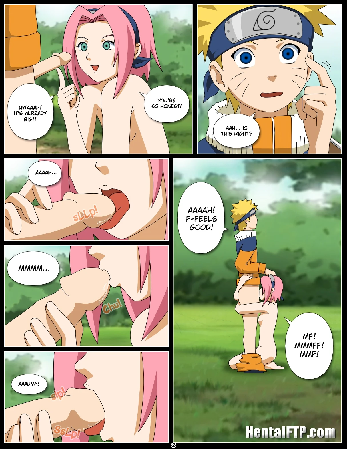 Slut Sakura xxx porno porn comic picture 2