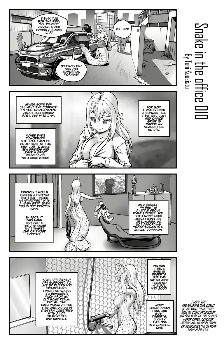 Snake in the office 1 porn comic picture 11
