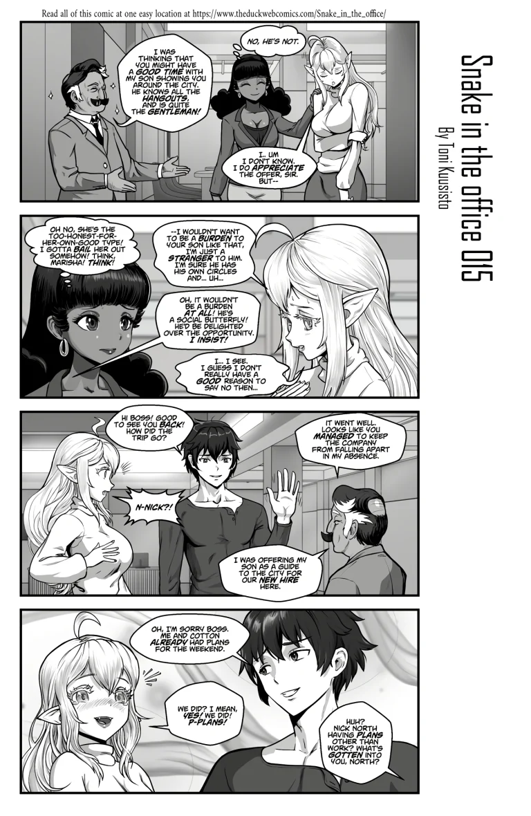 Snake in the office 1 porn comic picture 16