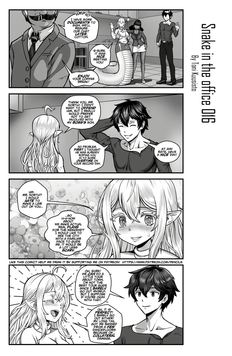 Snake in the office 1 porn comic picture 17